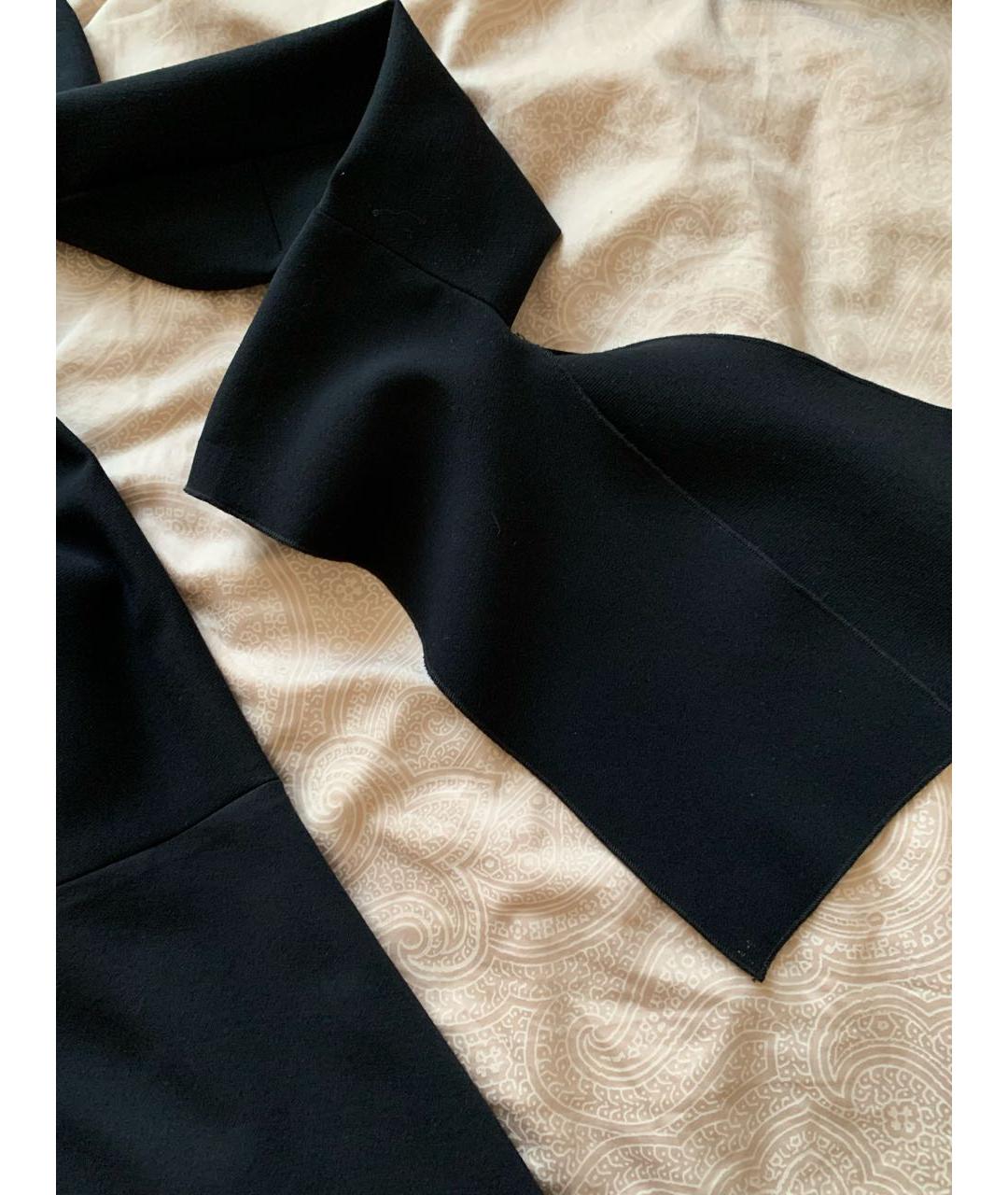 ALEXIS Черное вискозное коктейльное платье, фото 7