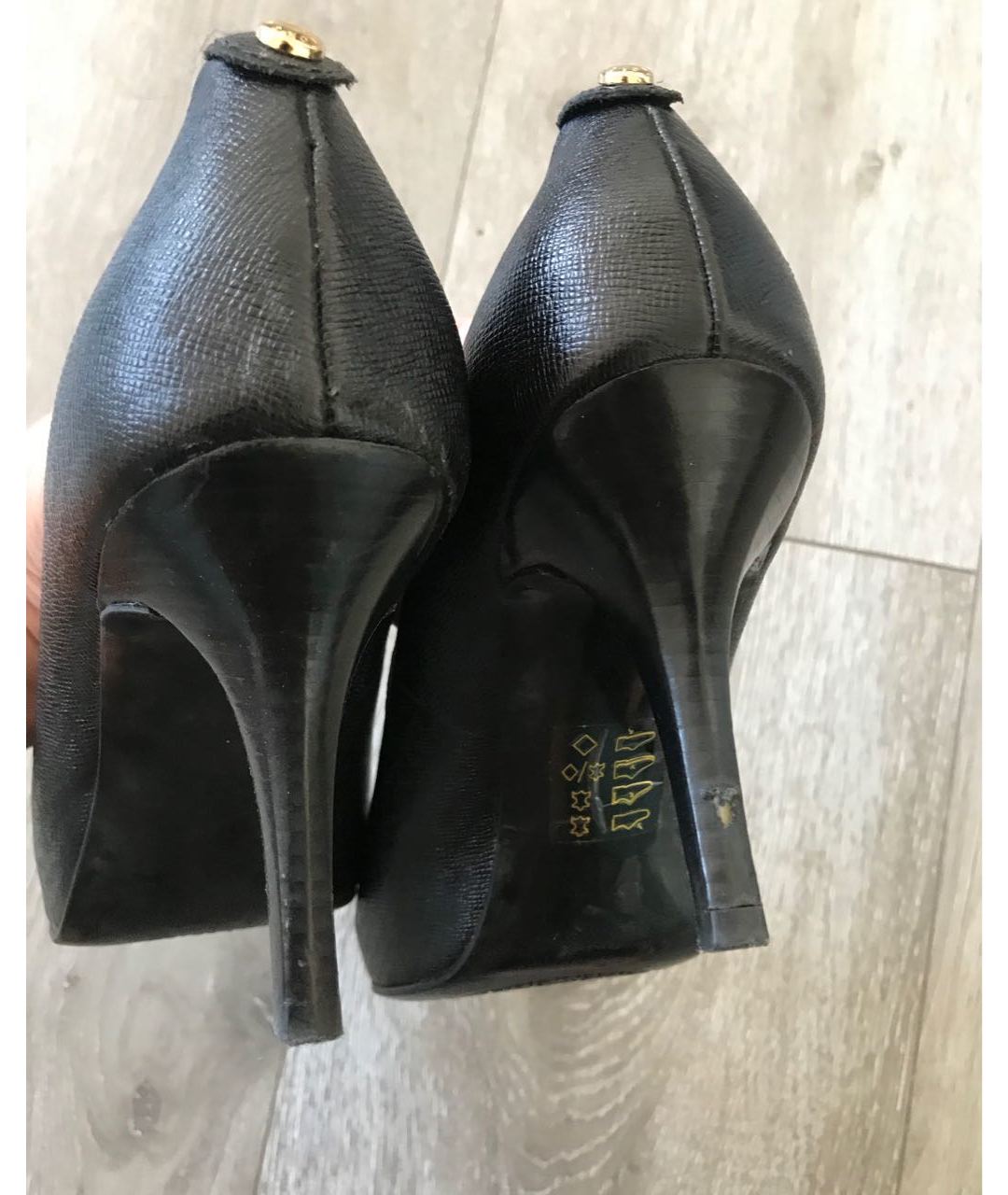 MICHAEL MICHAEL KORS Черные туфли из искусственной кожи, фото 3