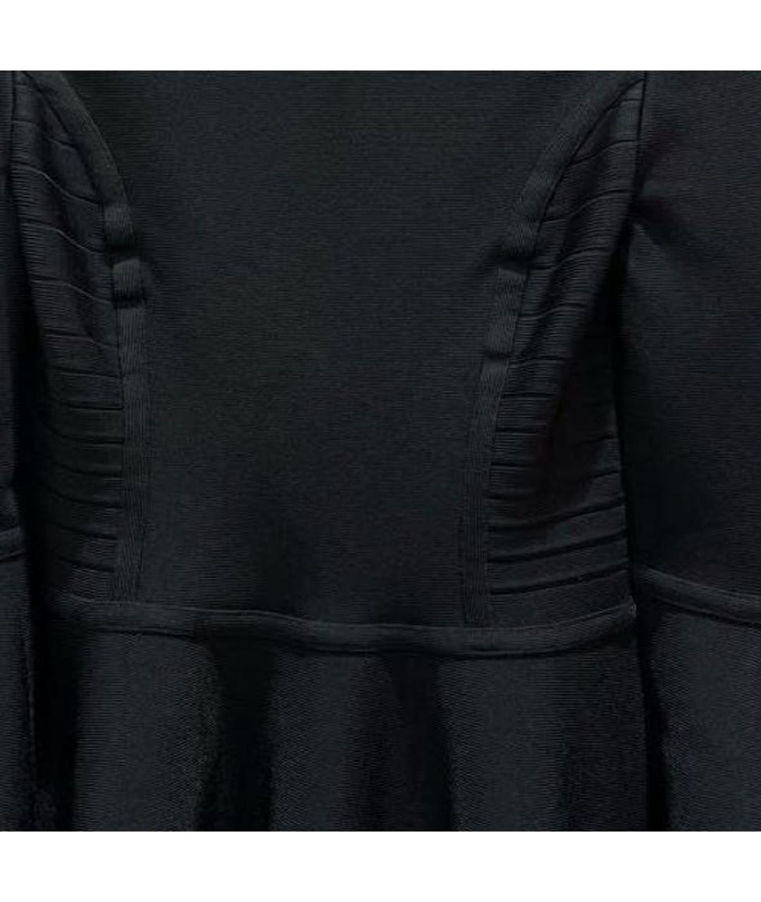 HERVE LEGER Черный джемпер / свитер, фото 4
