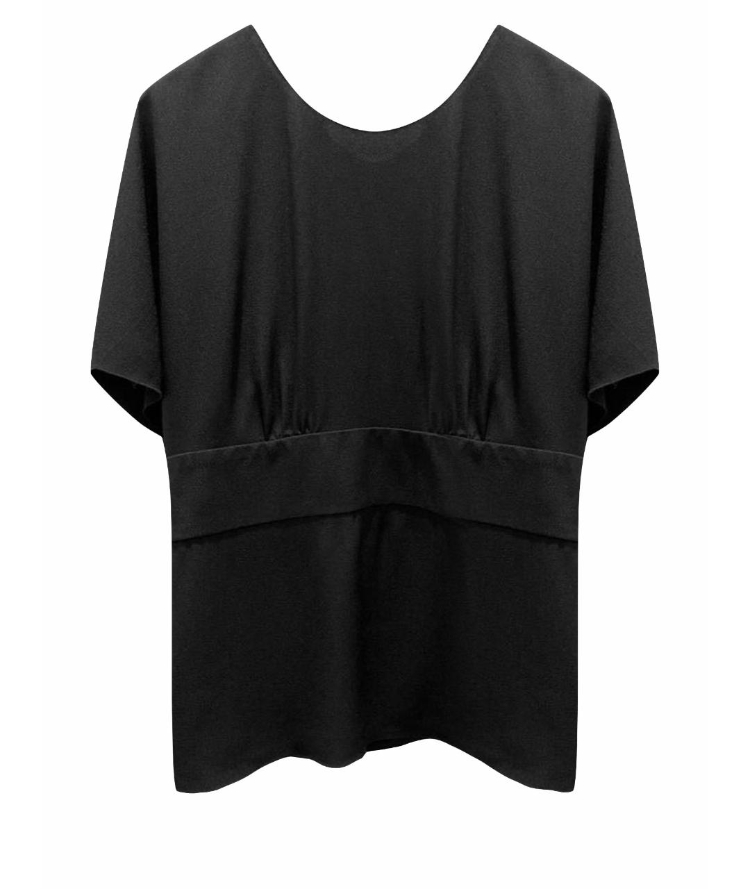 PRADA Черная вискозная блузы, фото 1
