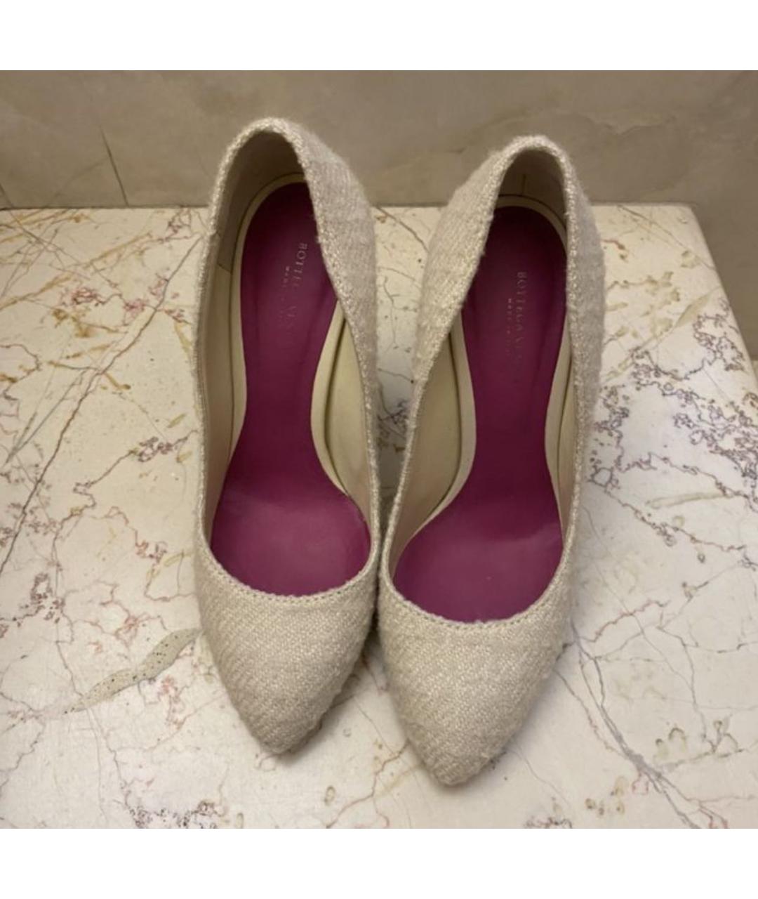 BOTTEGA VENETA Белые туфли, фото 3