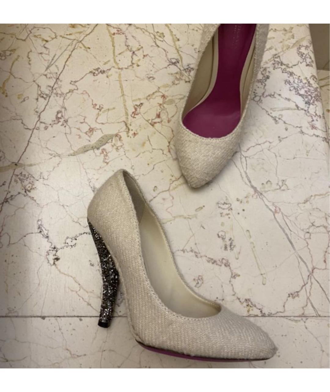 BOTTEGA VENETA Белые туфли, фото 2