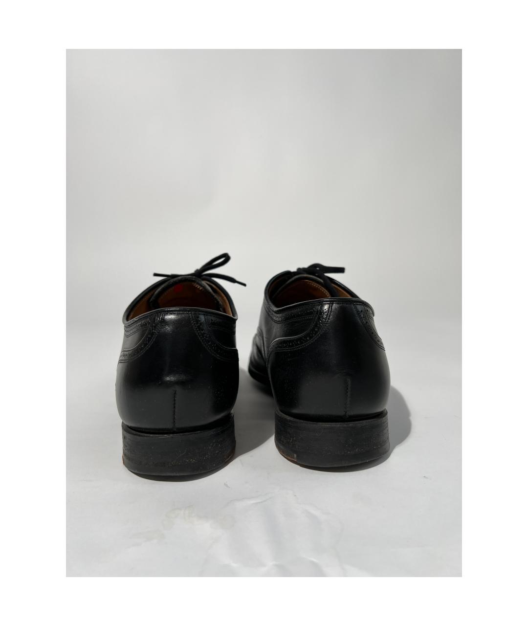 CHURCH'S Черные кожаные туфли, фото 4
