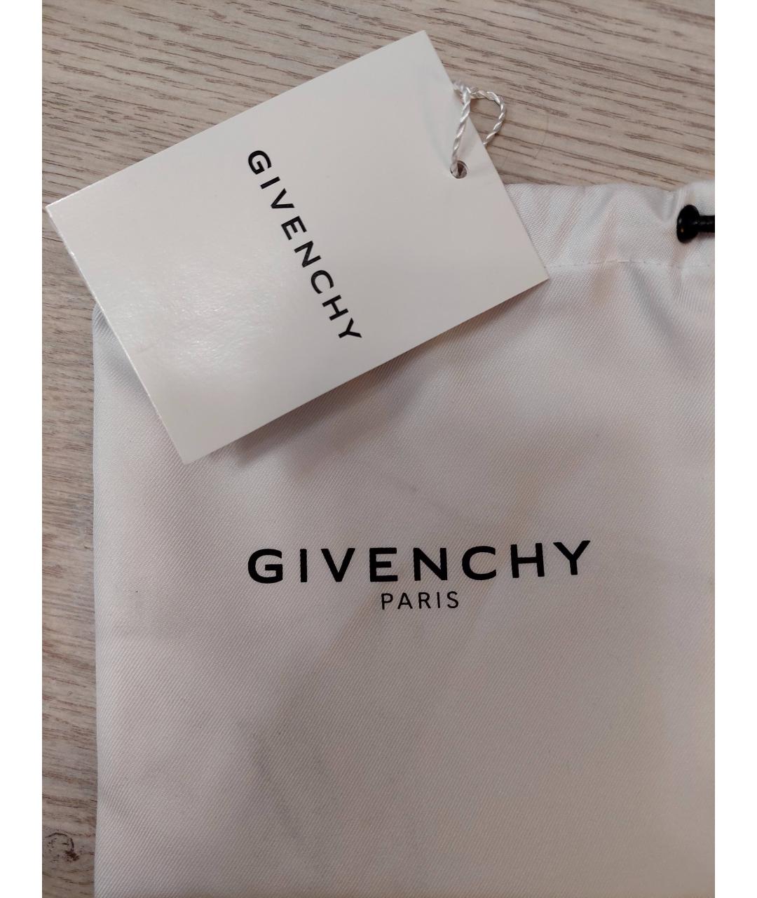 GIVENCHY Золотой шелковый платок, фото 4