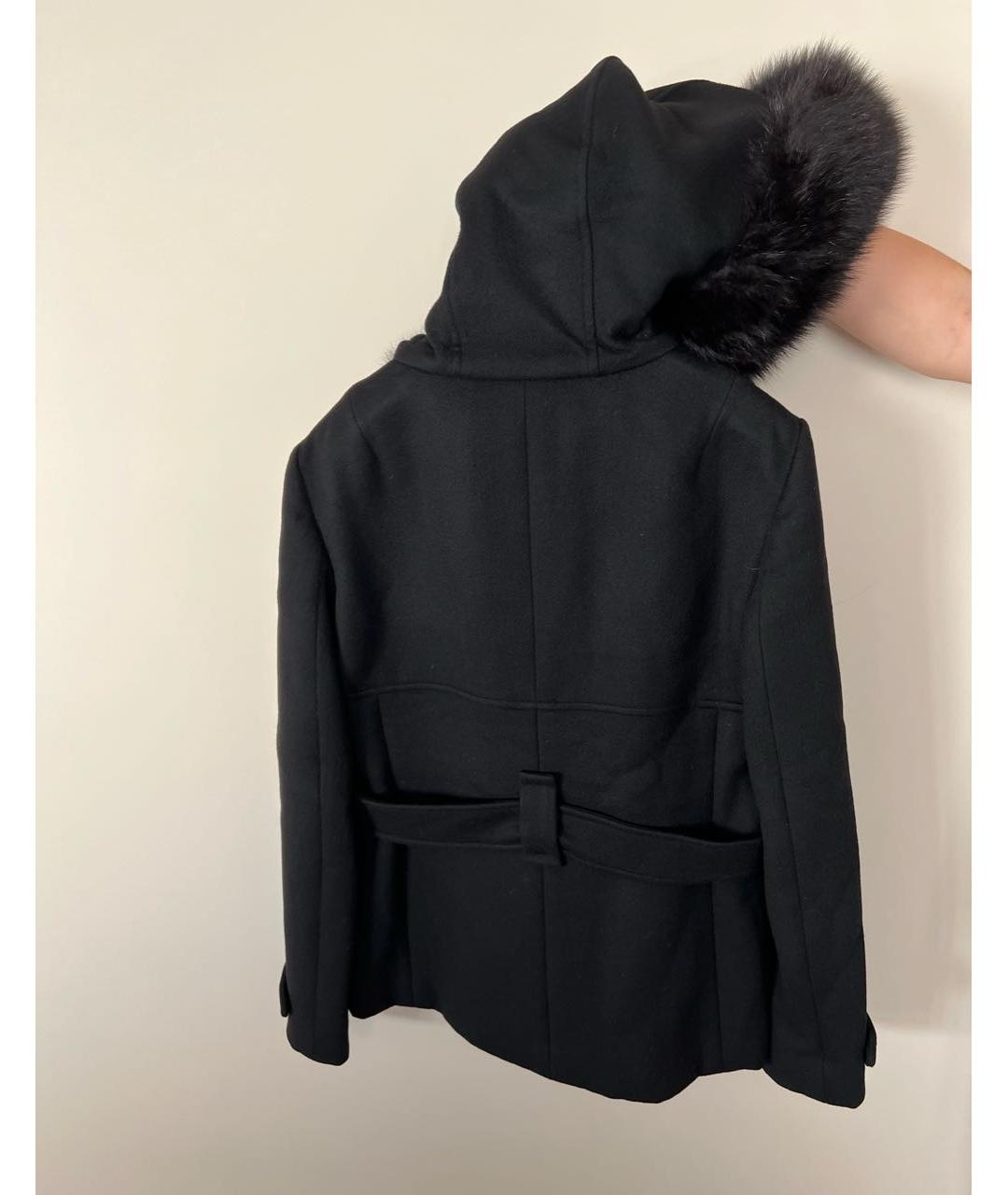 CHRISTIAN DIOR PRE-OWNED Черное кашемировое пальто, фото 3