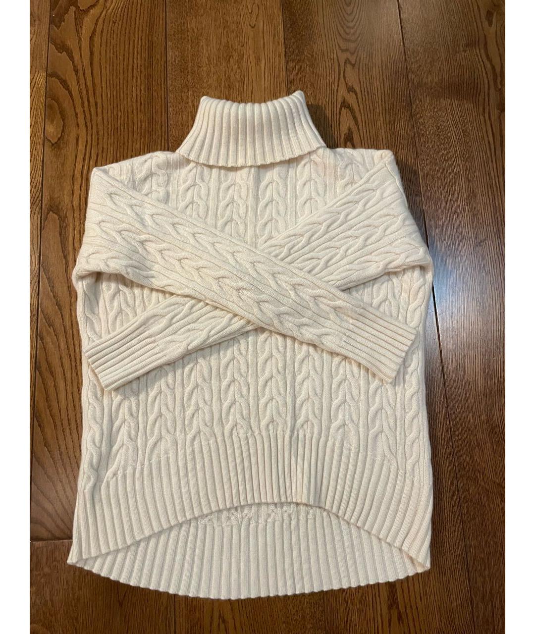YANA DRESS Бежевый кашемировый джемпер / свитер, фото 5