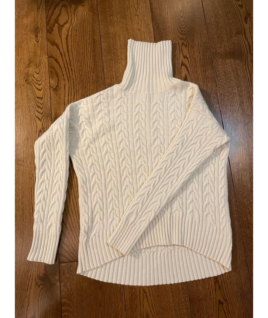 YANA DRESS Бежевый кашемировый джемпер / свитер, фото 4