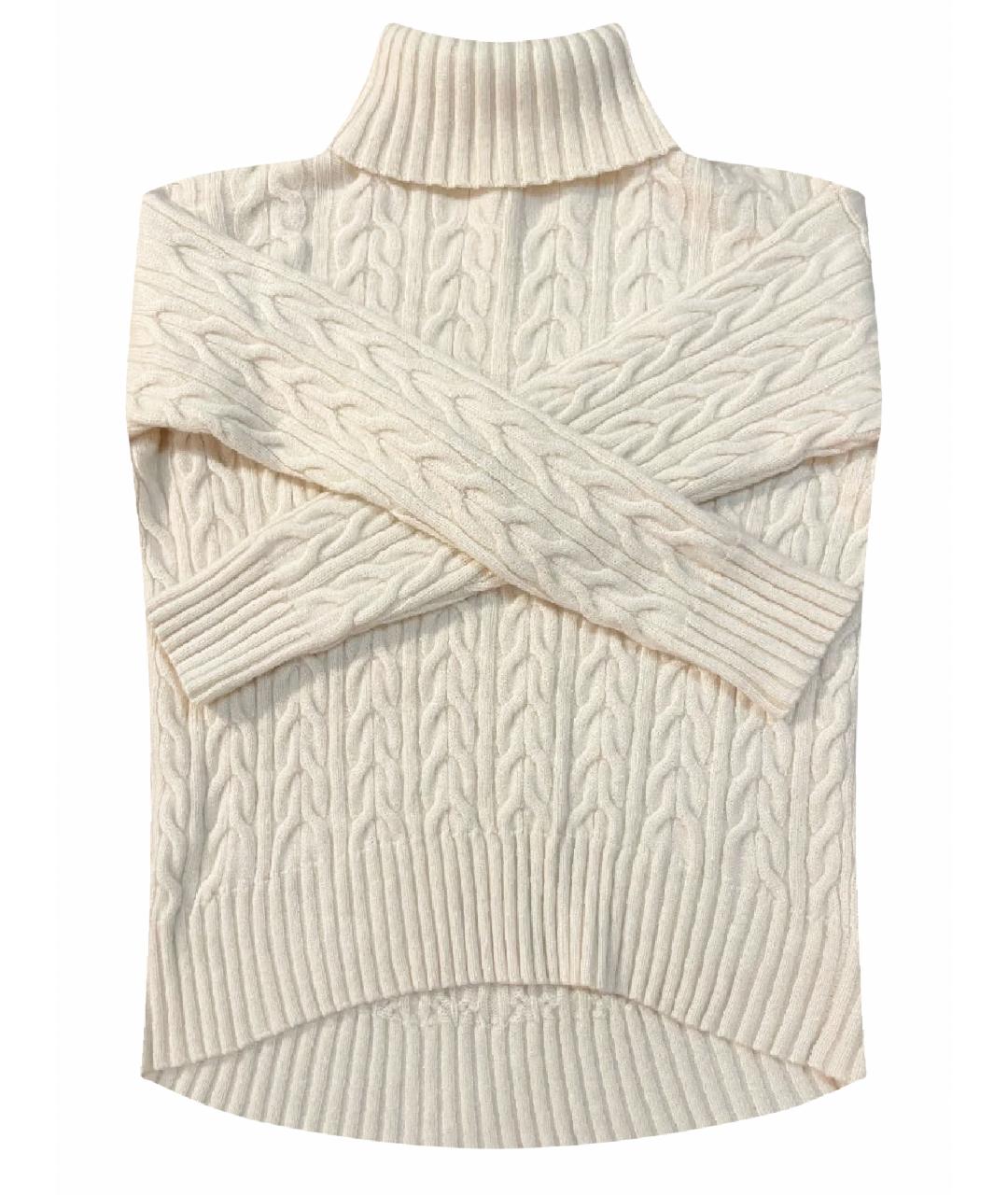 YANA DRESS Бежевый кашемировый джемпер / свитер, фото 1