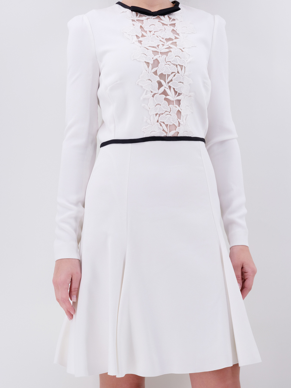 GIAMBATTISTA VALLI Белое вискозное повседневное платье, фото 2