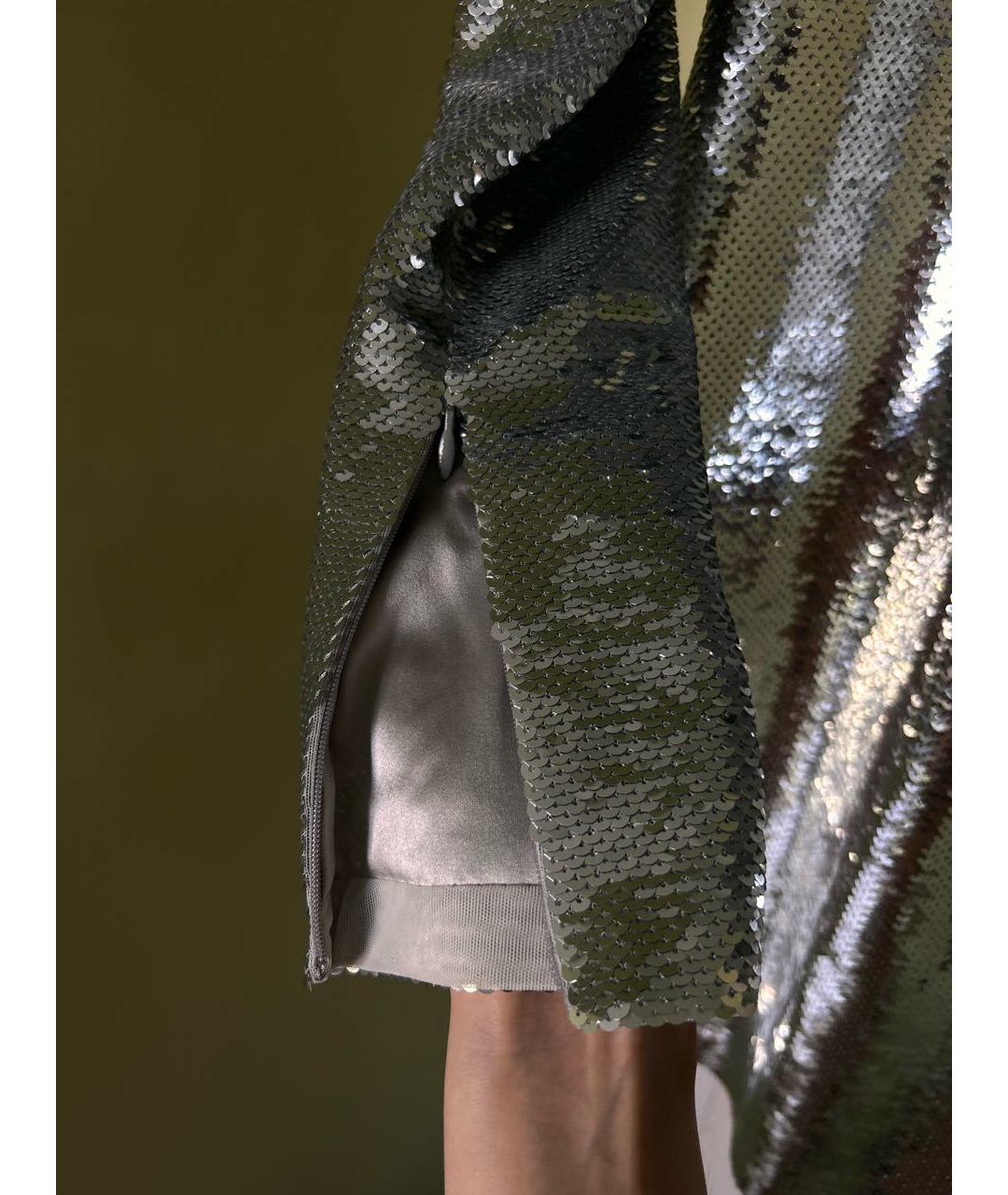 TOM FORD Серебряное полиамидовое вечернее платье, фото 7