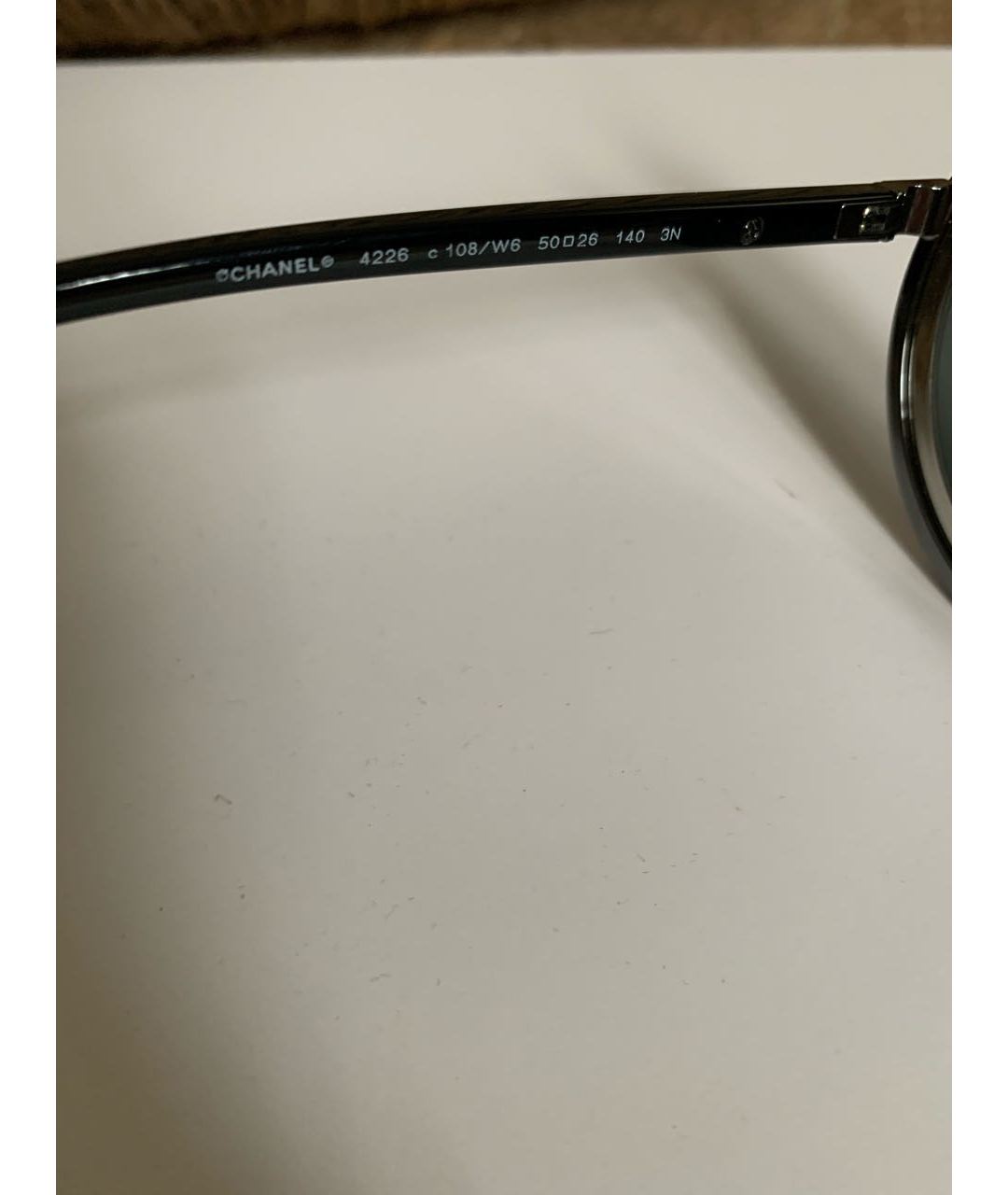 CHANEL PRE-OWNED Серебряные солнцезащитные очки, фото 5