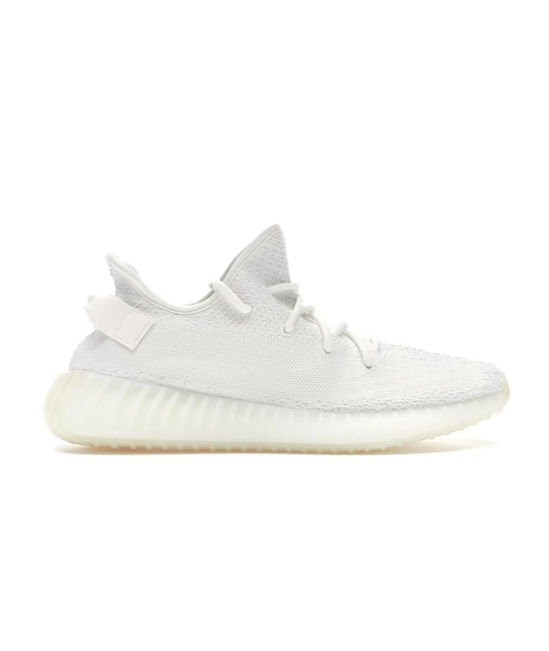 ADIDAS YEEZY Белые низкие кроссовки / кеды, фото 1