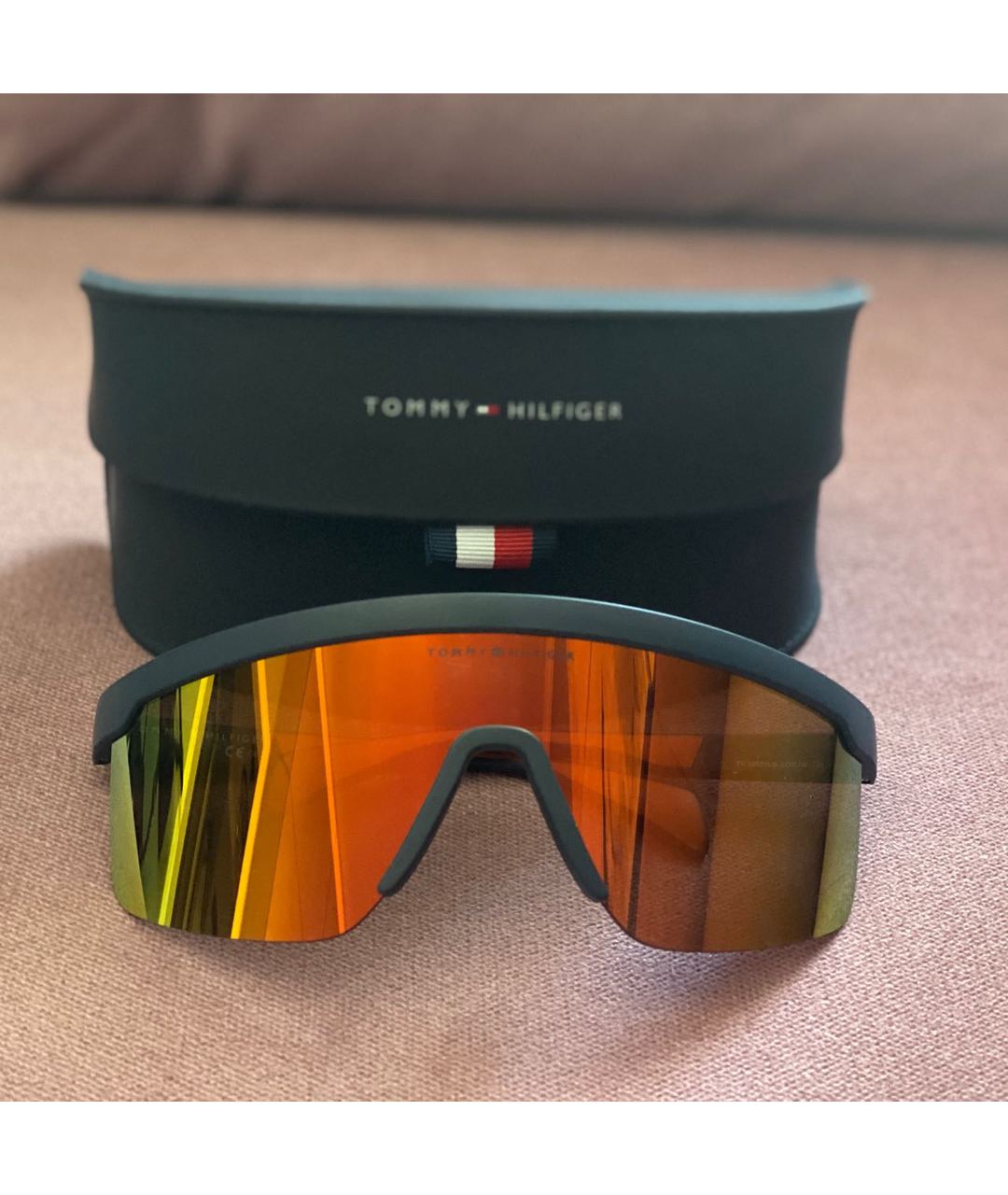 TOMMY HILFIGER Мульти пластиковые солнцезащитные очки, фото 4