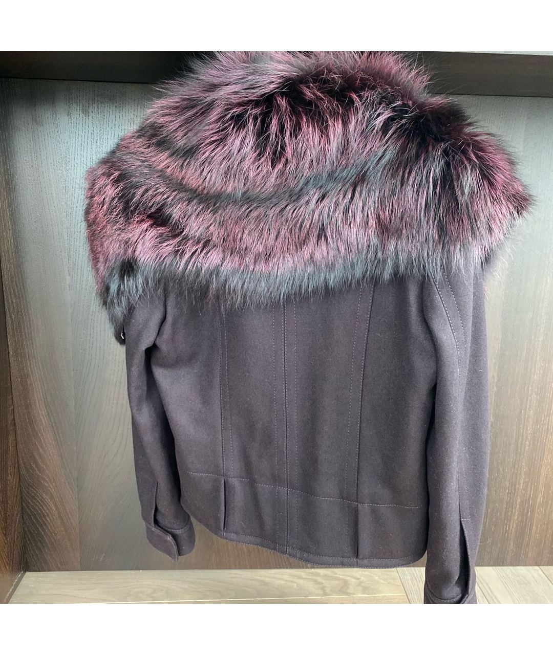GUCCI Фиолетовая шерстяная куртка, фото 2