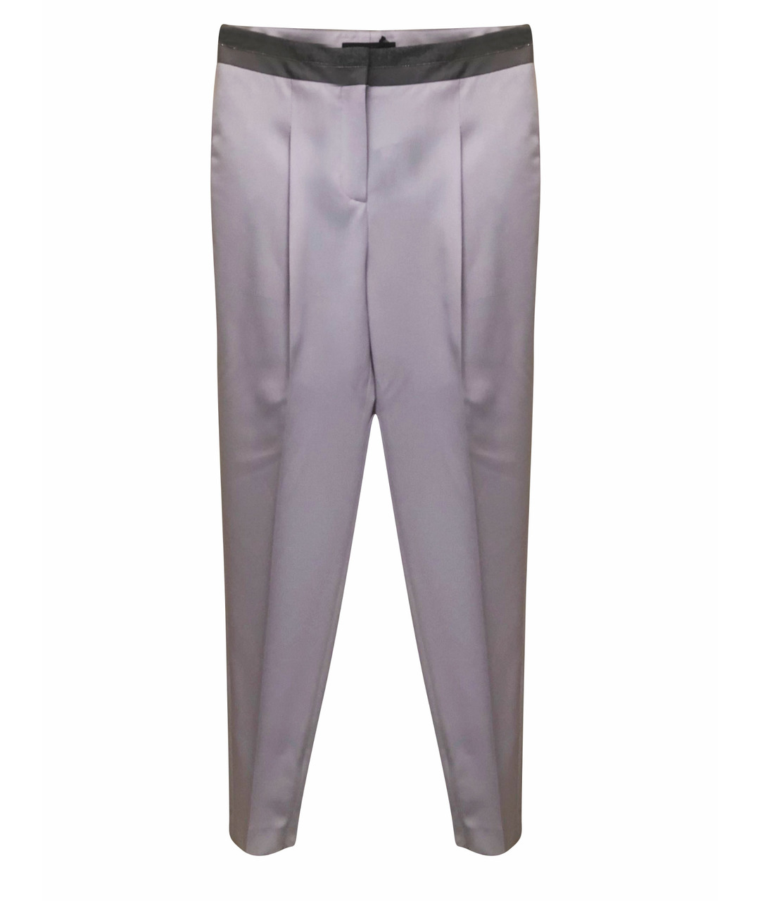 FABIANA FILIPPI Серые шерстяные прямые брюки, фото 1