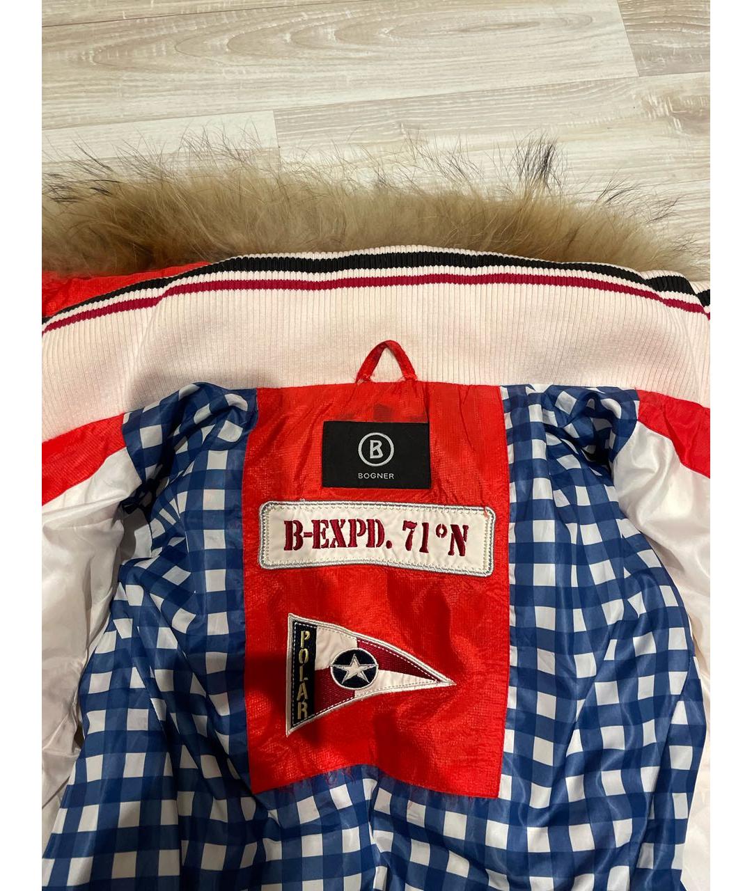 BOGNER Красная полиэстеровая куртка, фото 3