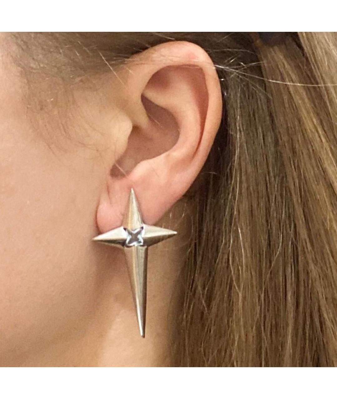 MUGLER VINTAGE Серебряные серебряные серьги, фото 4