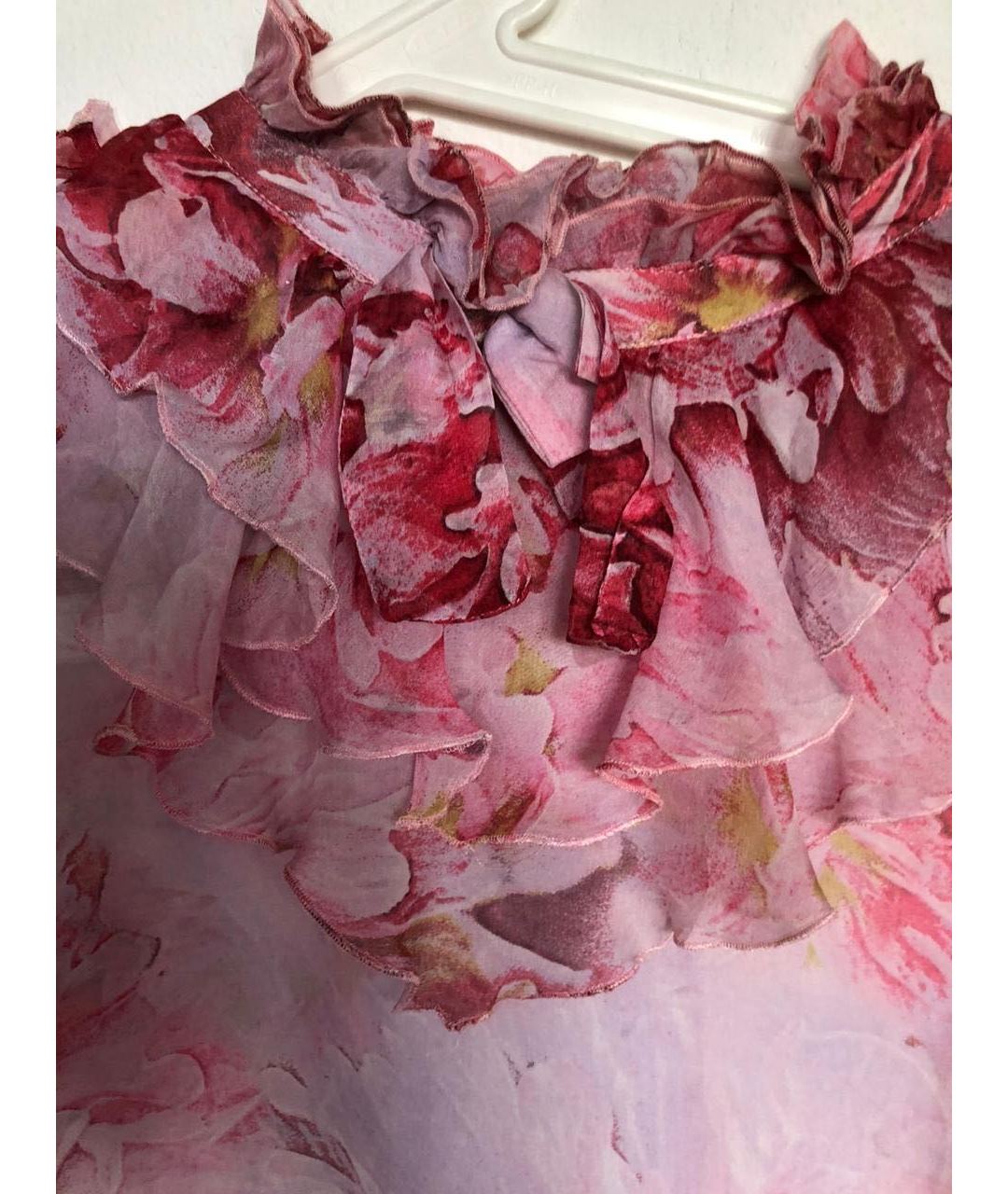 ROBERTO CAVALLI Розовая рубашка/блузка, фото 3