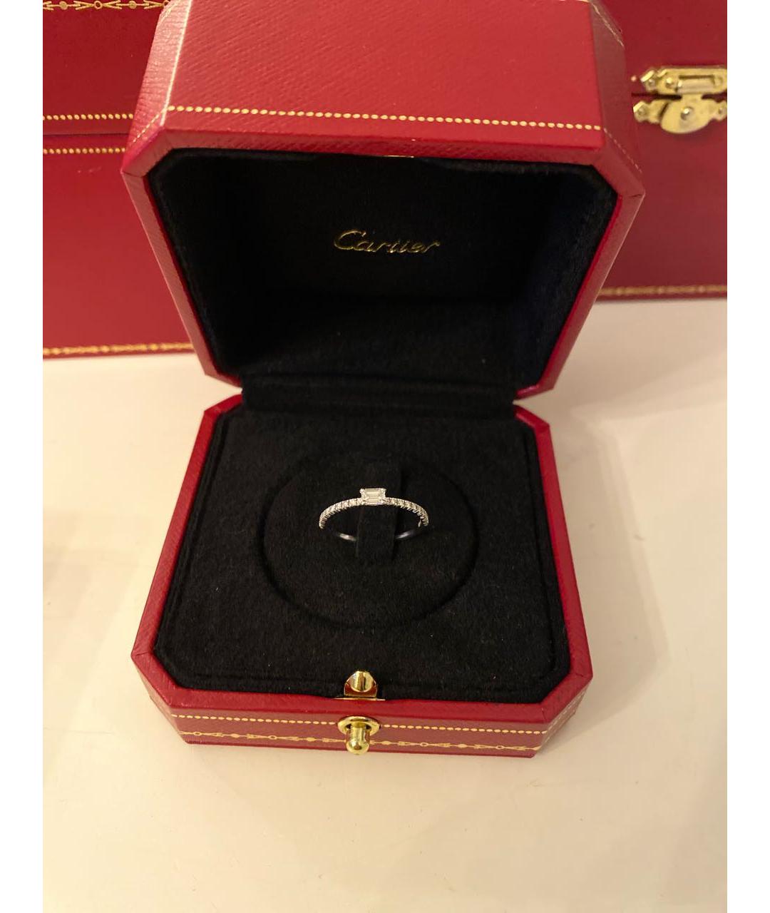 CARTIER Белое кольцо из белого золота, фото 3