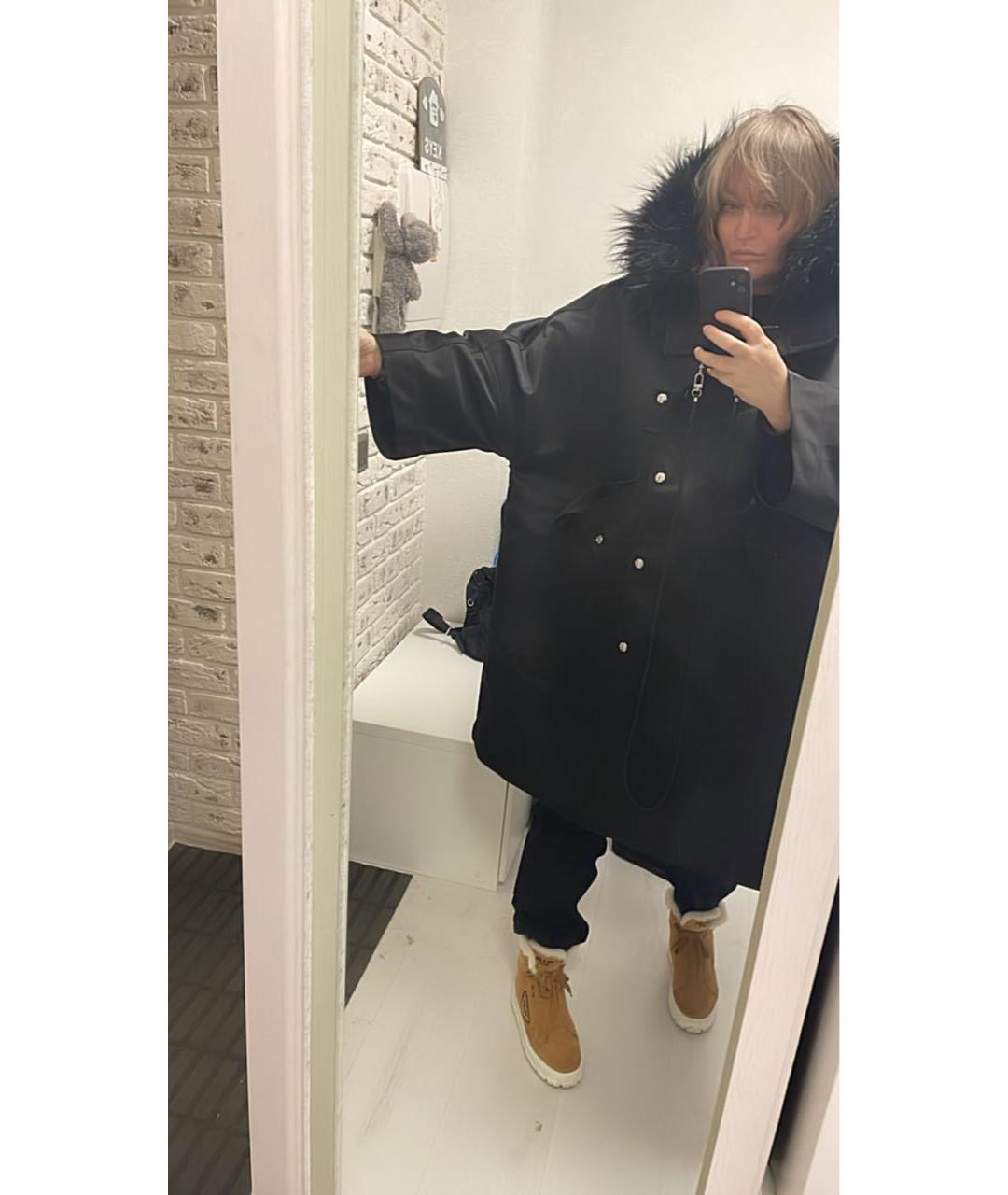 DIESEL Черная полиамидовая парка, фото 8