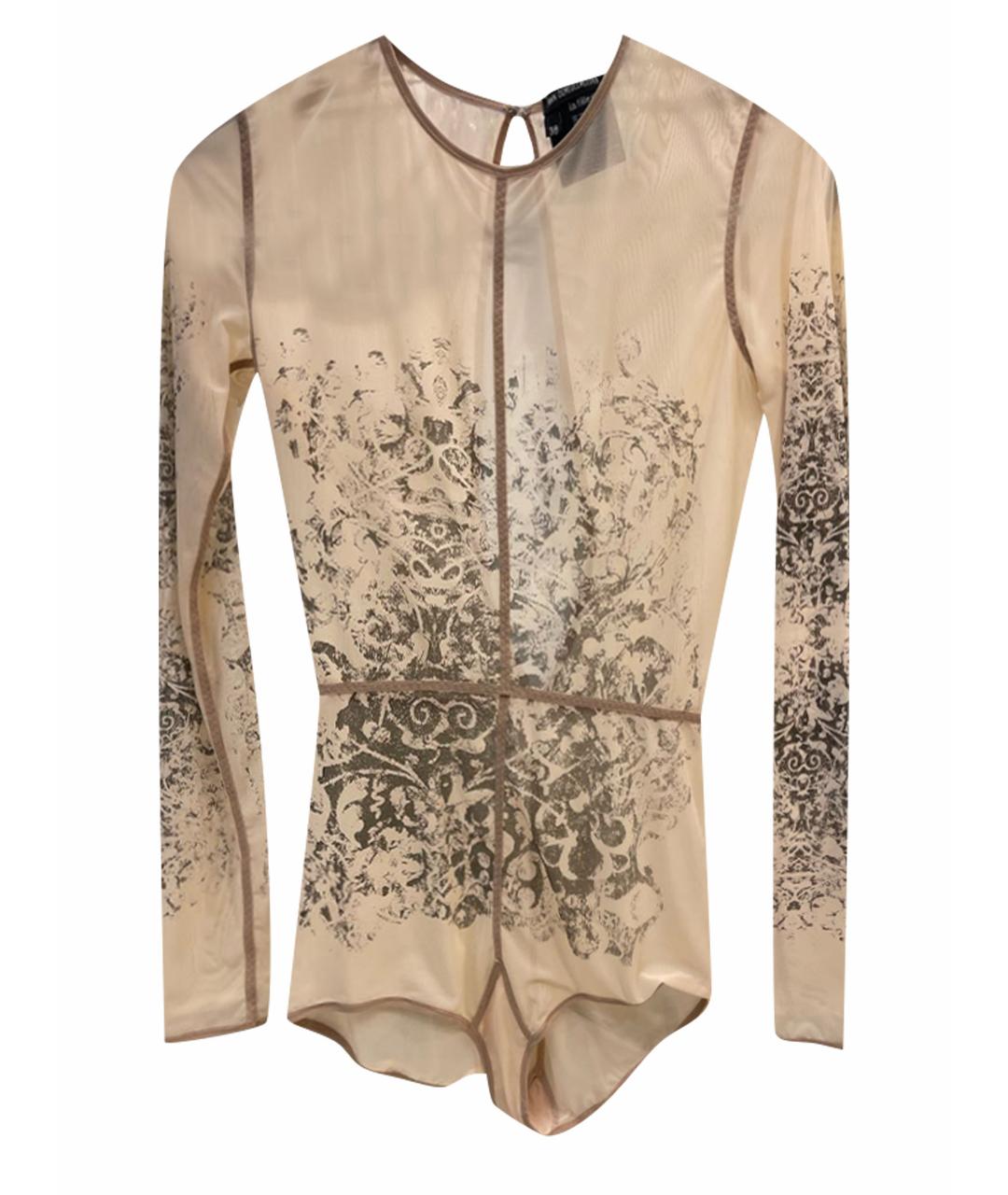 ANN DEMEULEMEESTER Бежевая блузы, фото 1