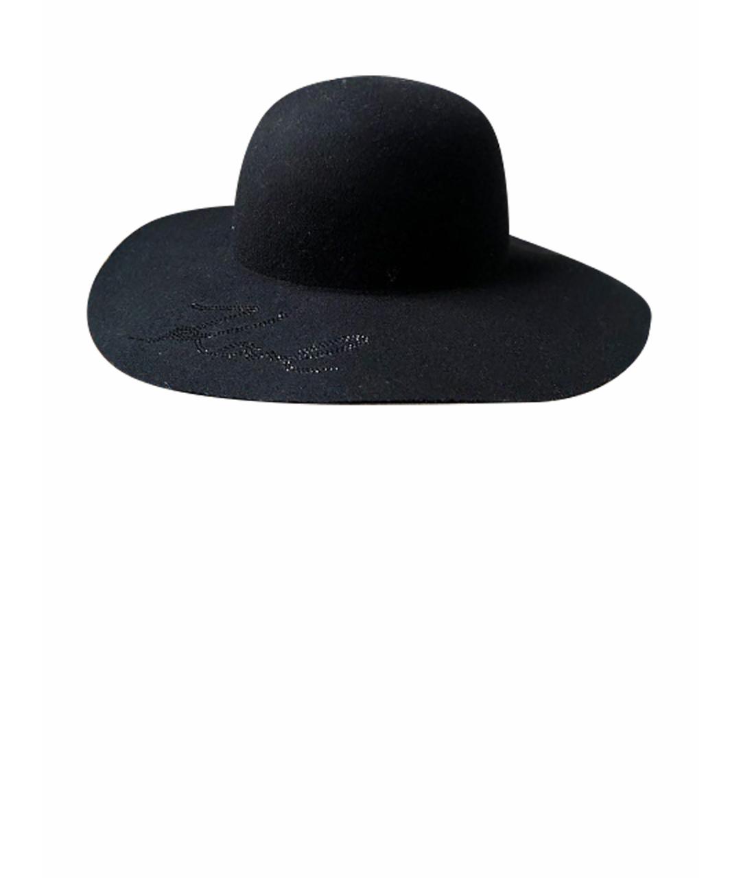 KARL LAGERFELD Черная шляпа, фото 1