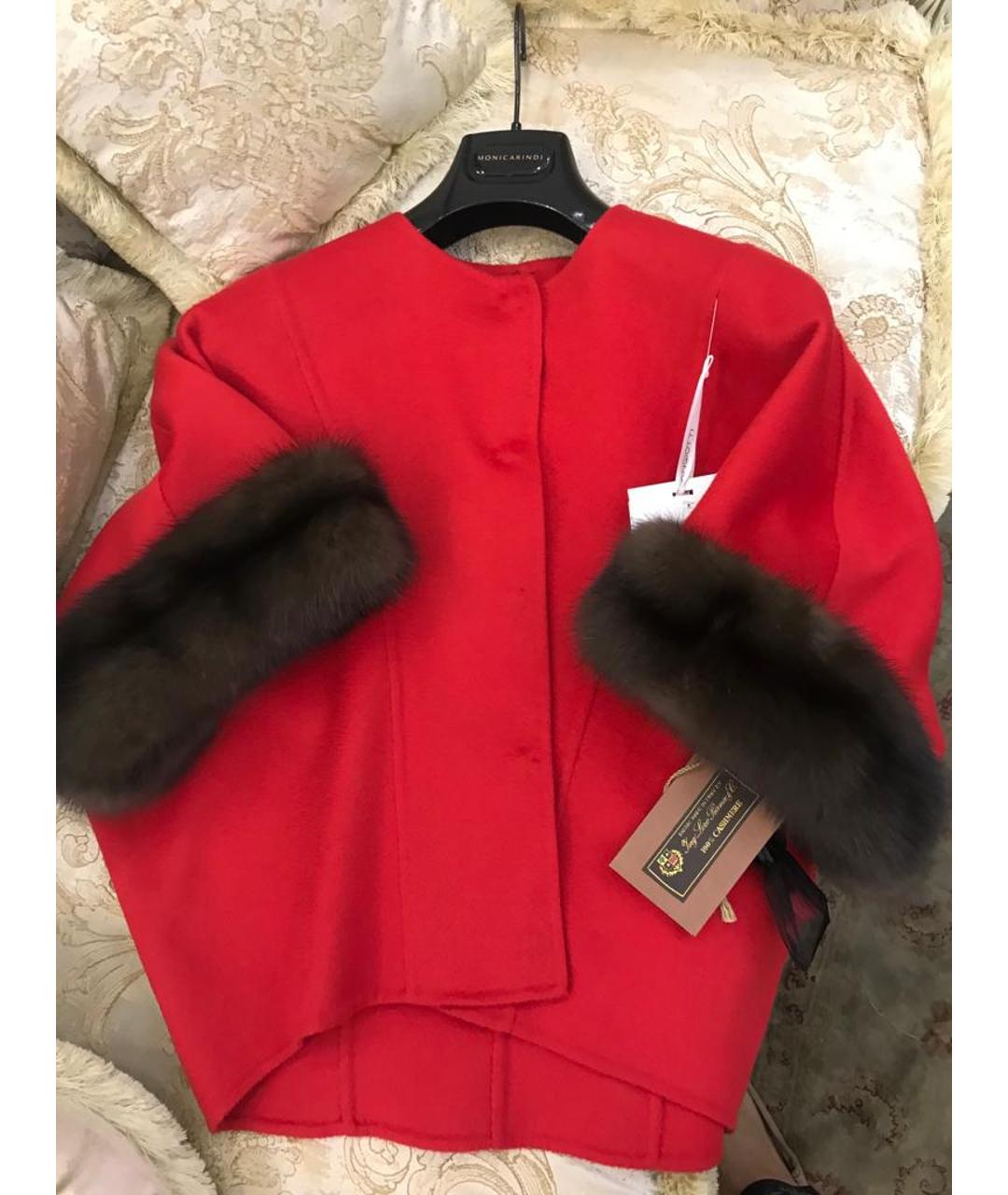 LANGIOTTI Красная кашемировая куртка, фото 5