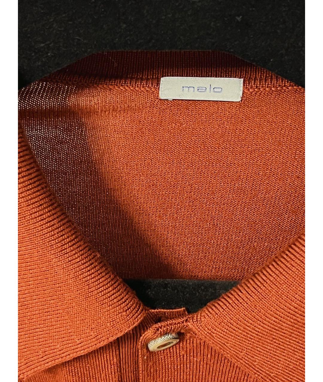MALO Коралловый шерстяной джемпер / свитер, фото 3