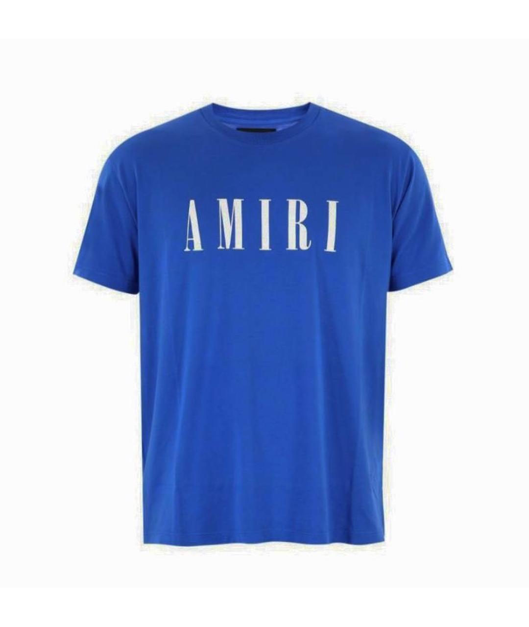 AMIRI Хаки хлопковая футболка, фото 1