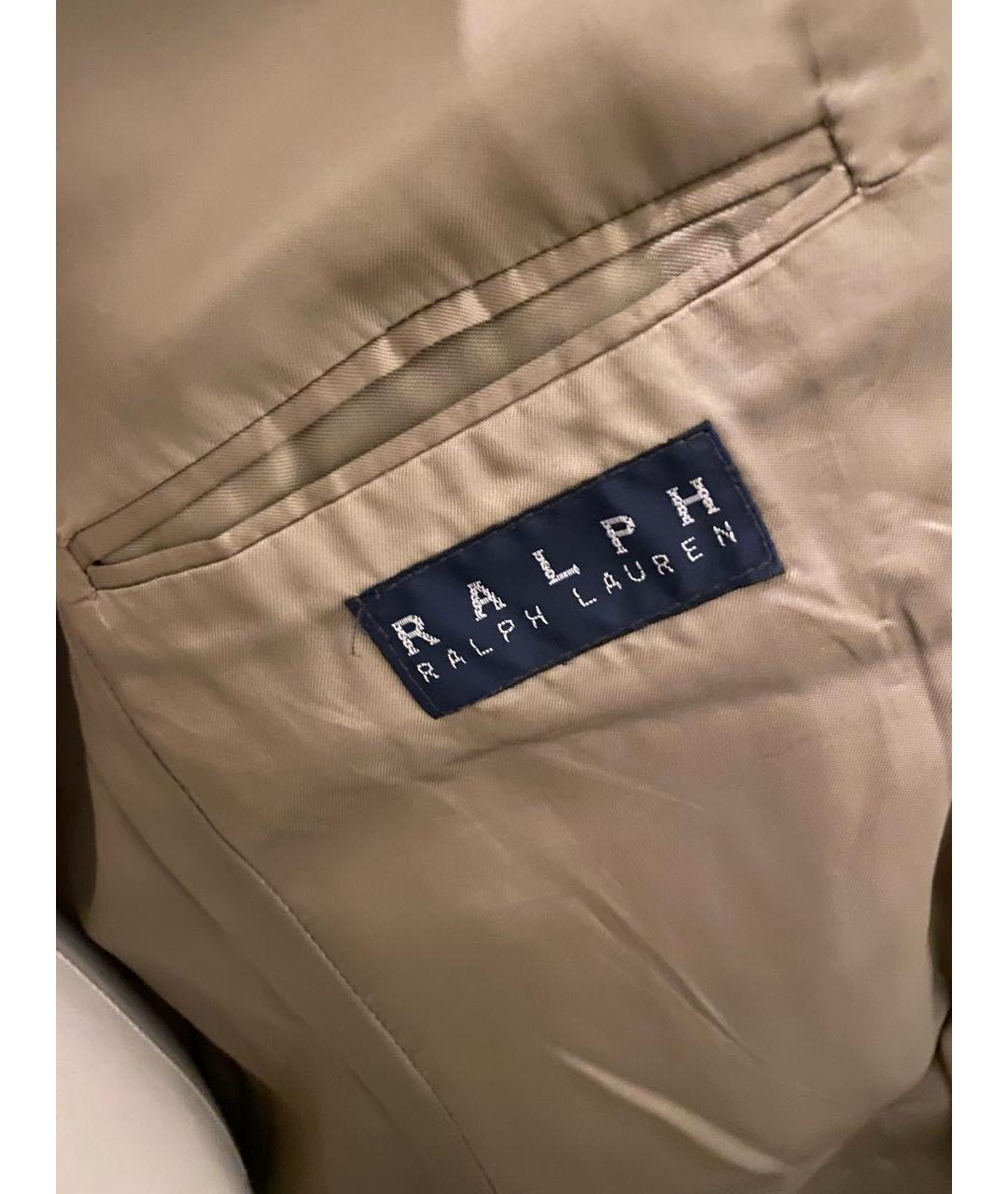 RALPH LAUREN Бежевый пиджак, фото 5