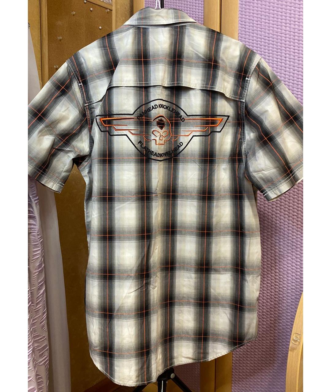 Harley Davidson Хлопко-полиэстеровая кэжуал рубашка, фото 2