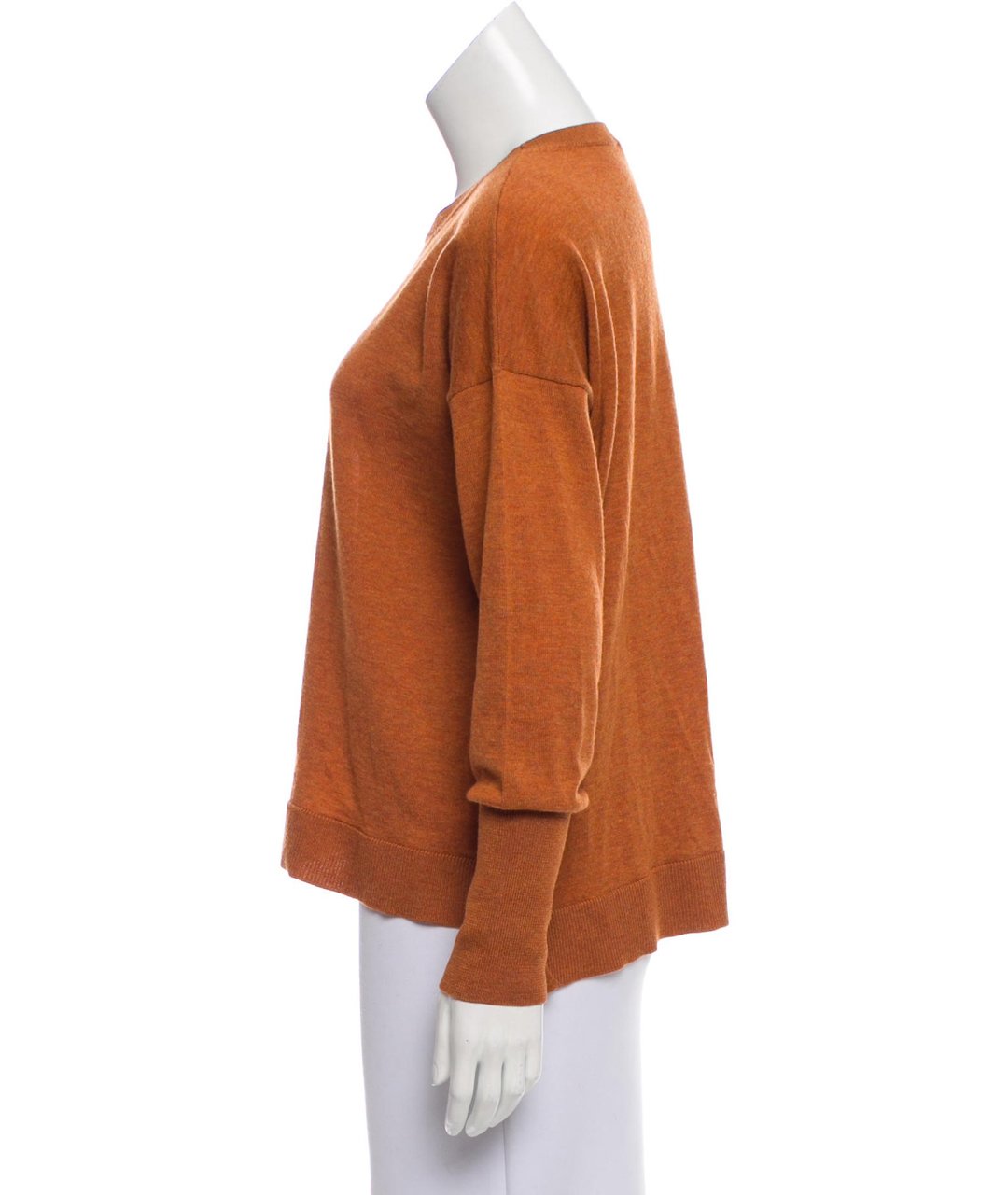 ACNE STUDIOS Оранжевый шерстяной джемпер / свитер, фото 2