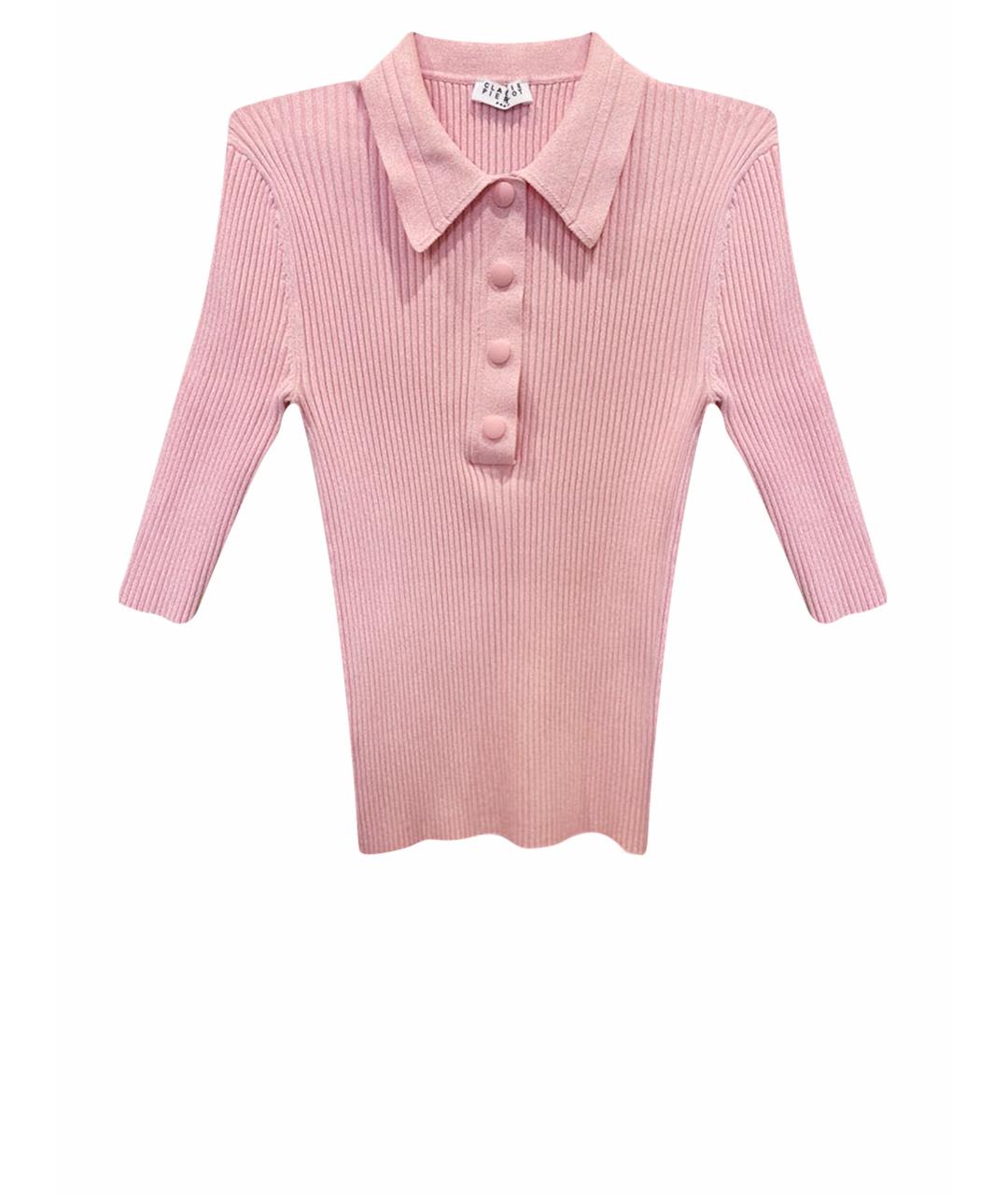 Claudie Pierlot Розовый джемпер / свитер, фото 1