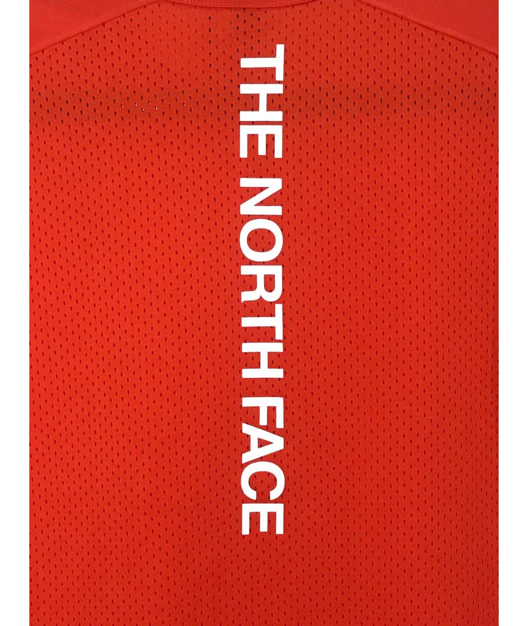 THE NORTH FACE Красная полиэстеровая футболка, фото 4
