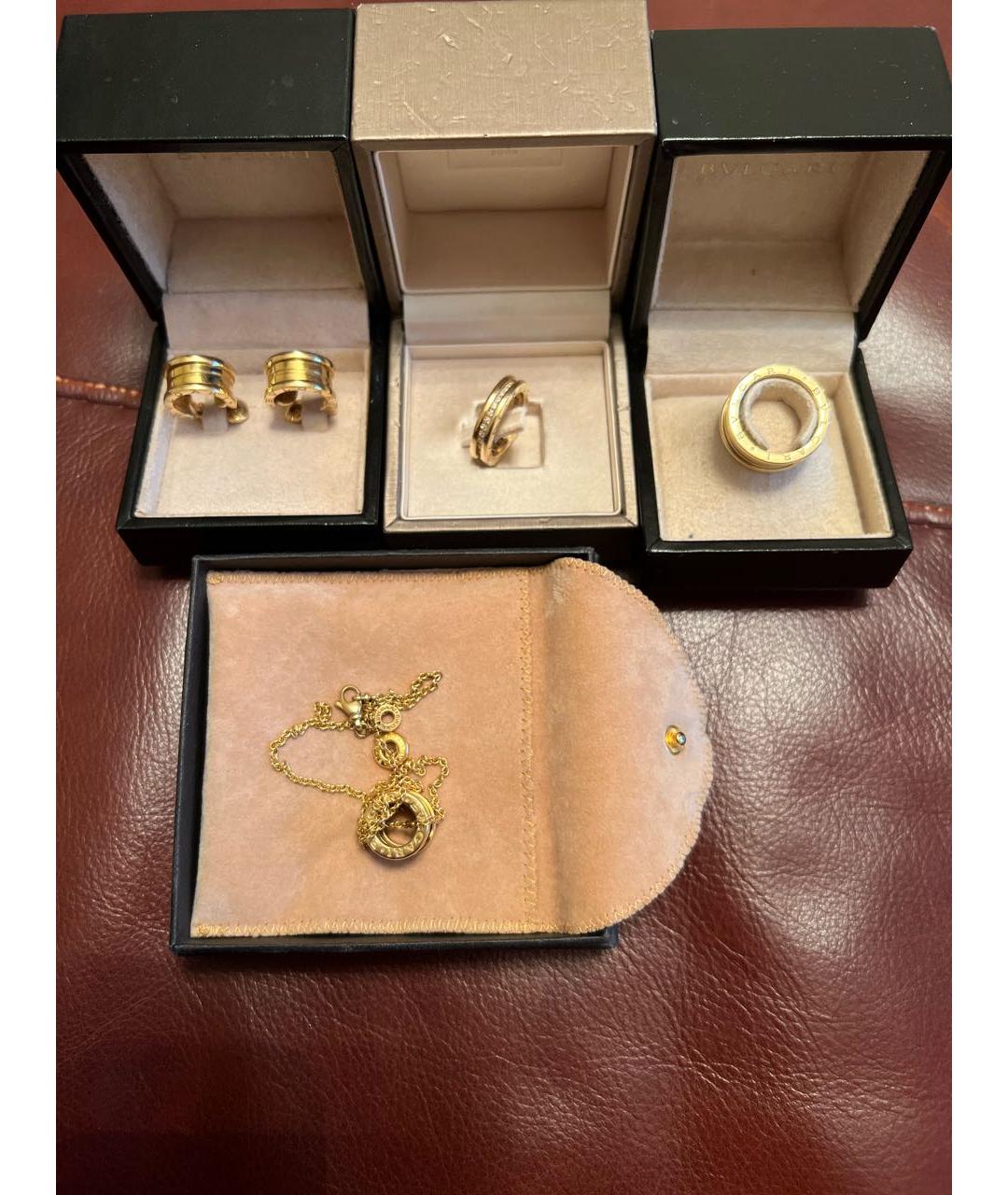 BVLGARI Желтый комплект из желтого золота, фото 3