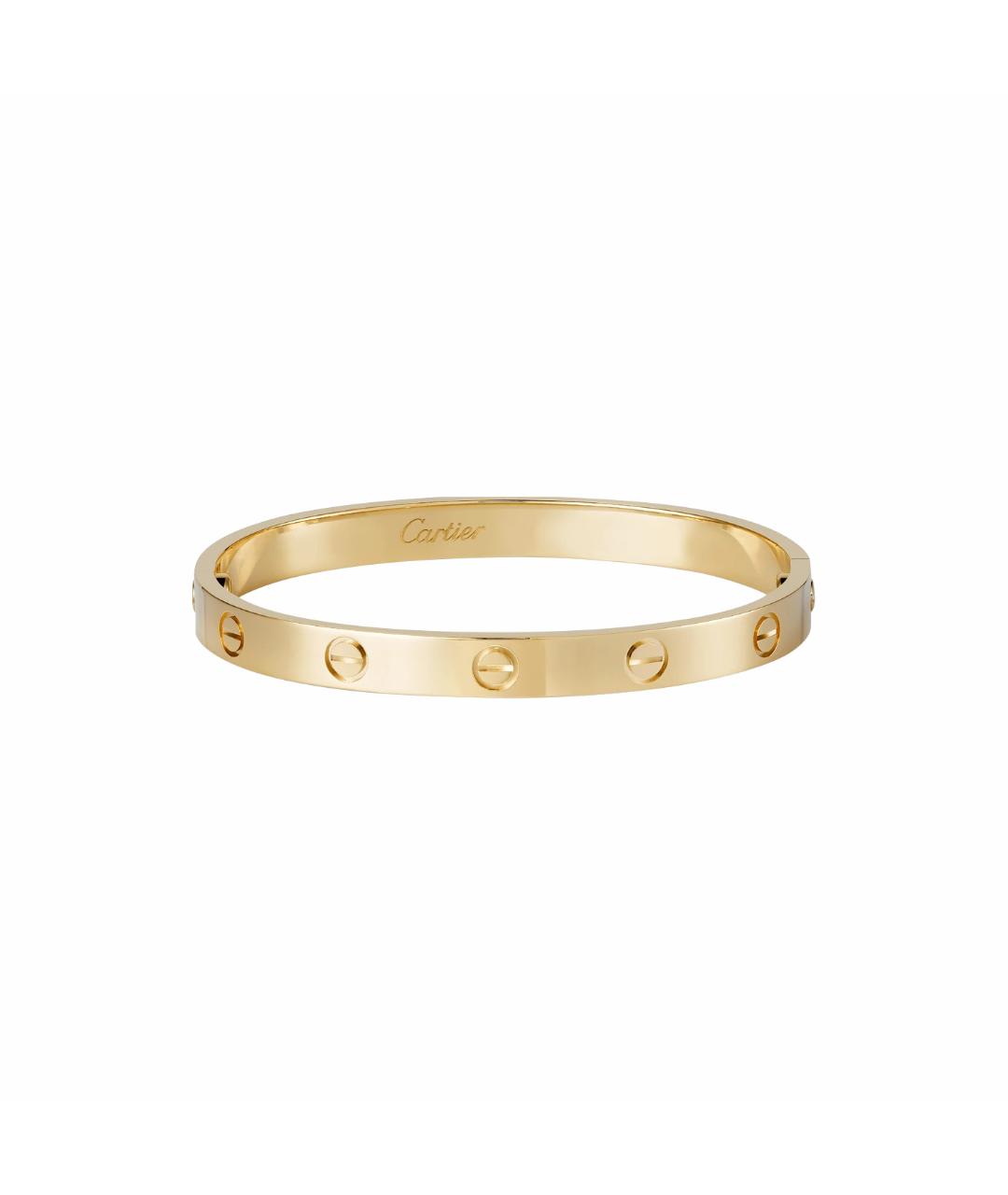 CARTIER Золотой браслет из желтого золота, фото 1