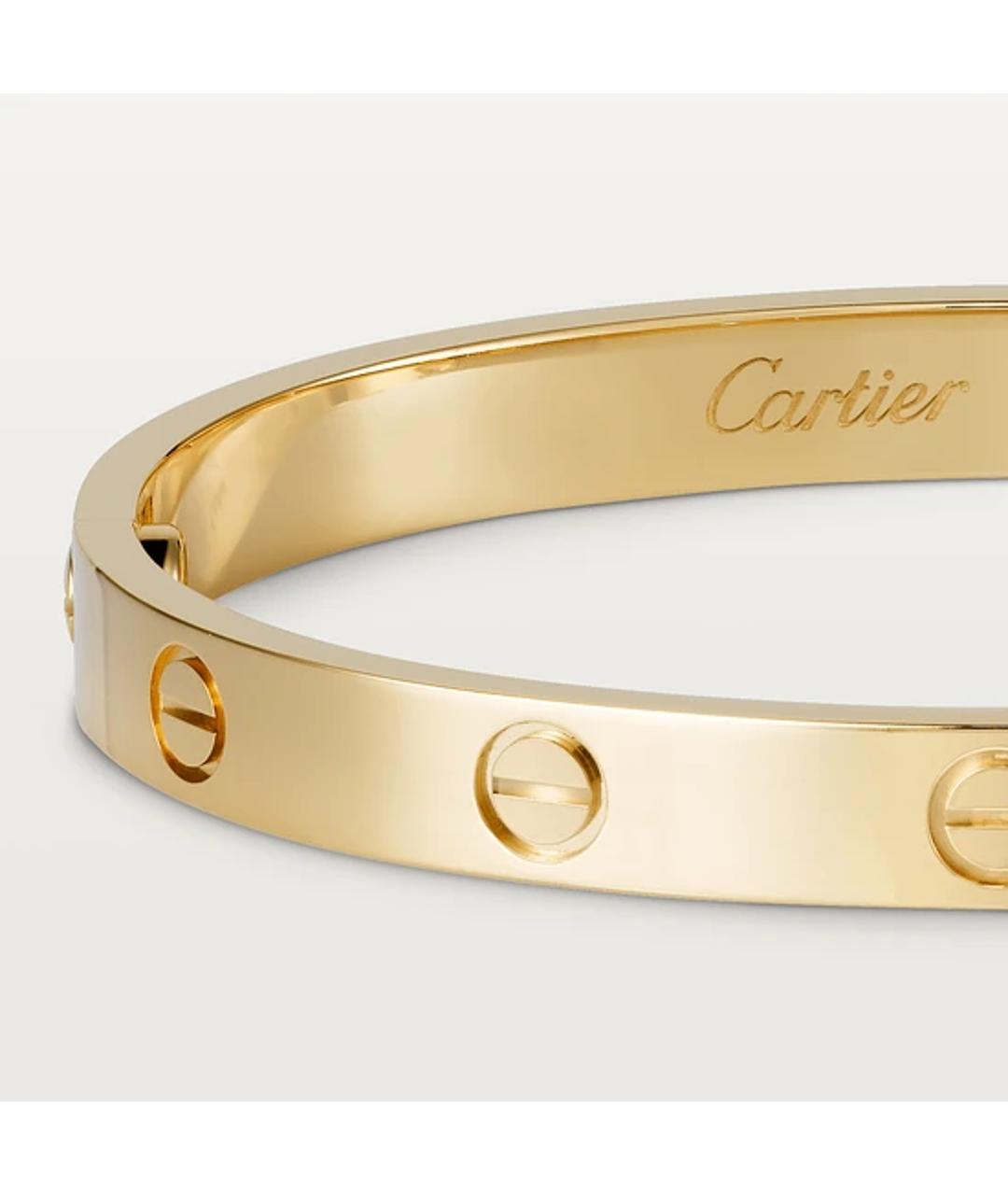 CARTIER Золотой браслет из желтого золота, фото 3