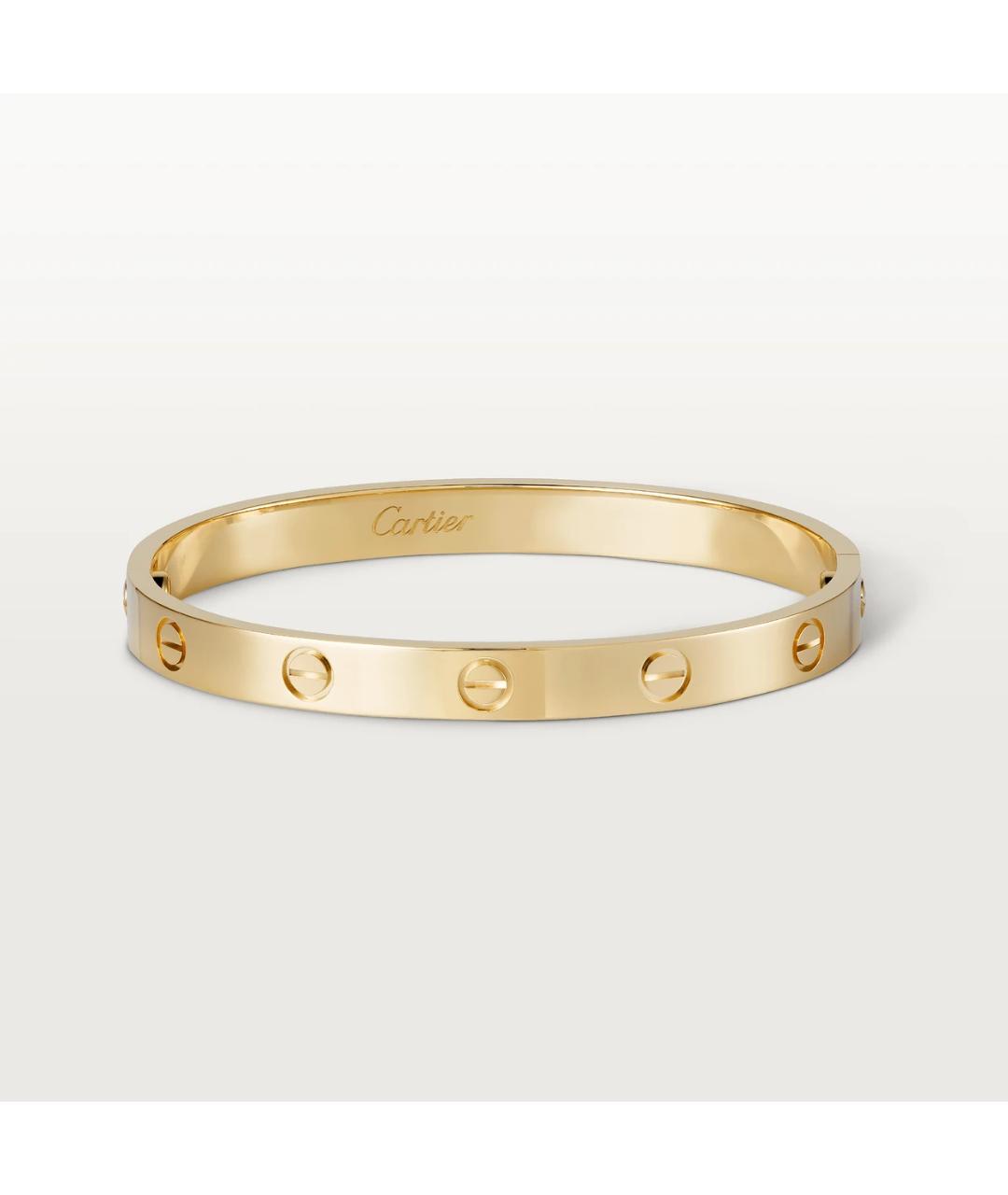 CARTIER Золотой браслет из желтого золота, фото 8