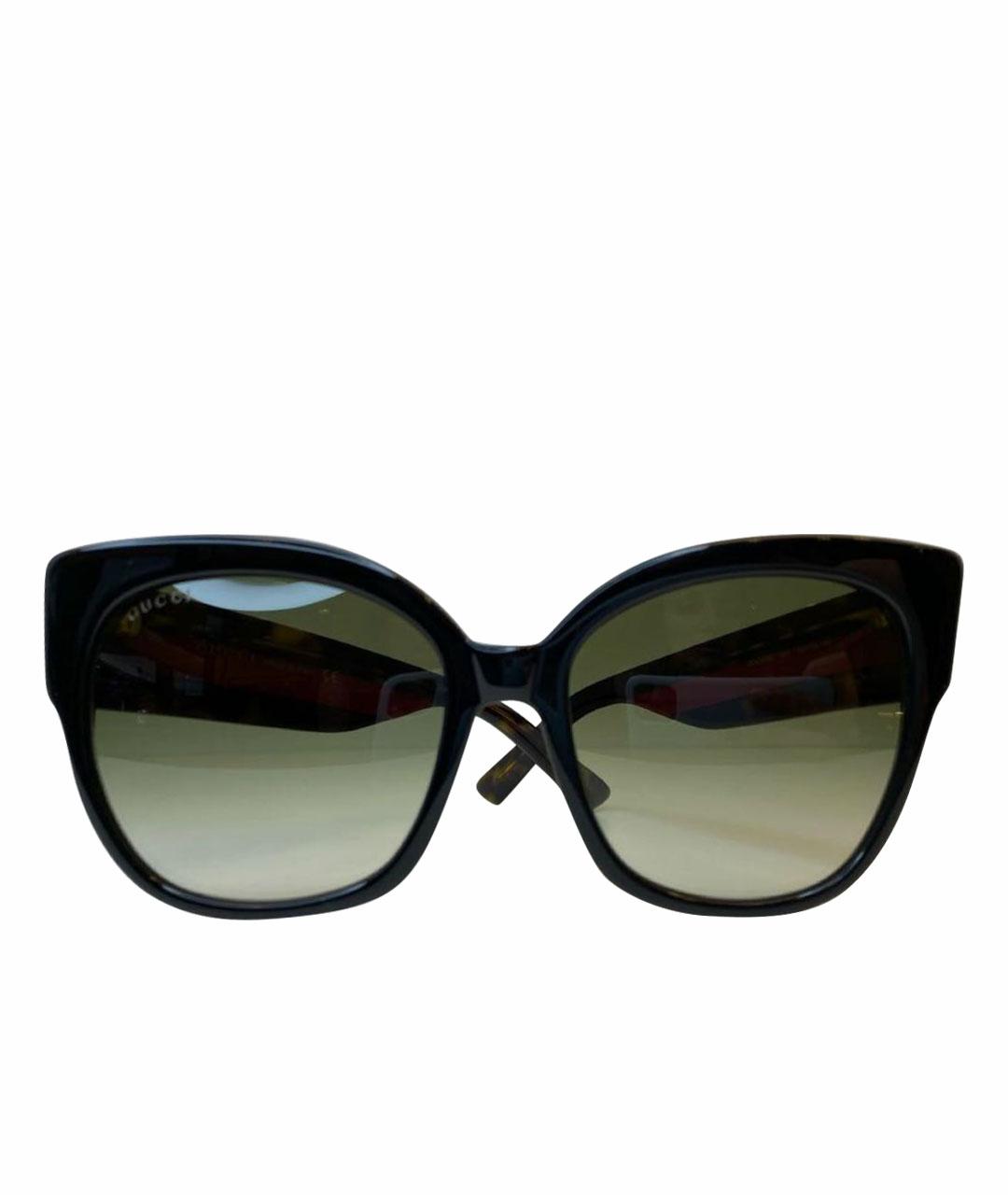 GUCCI Черные пластиковые солнцезащитные очки для женщин – купить в ...