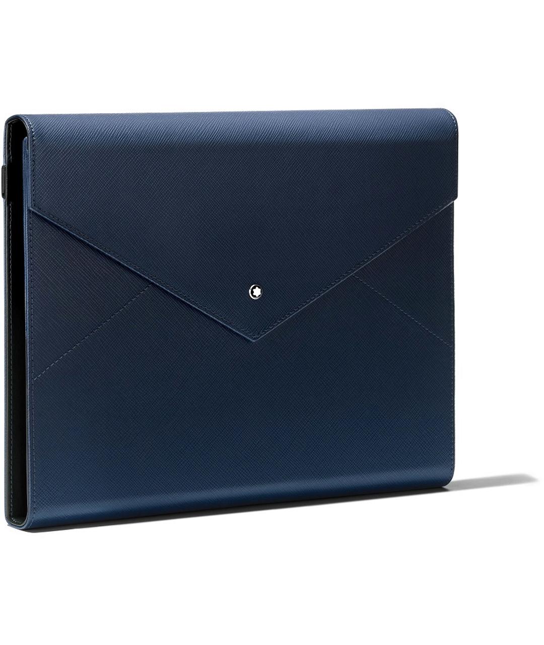 MONTBLANC Синяя пластиковая шариковая ручка, фото 7