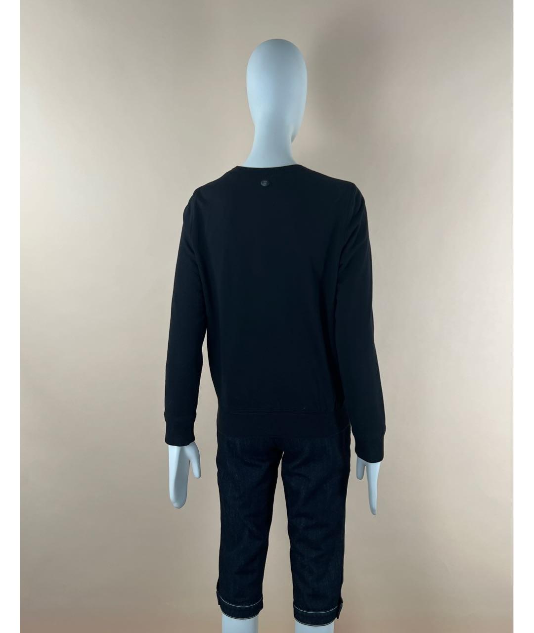 CHANEL PRE-OWNED Черный хлопковый джемпер / свитер, фото 5
