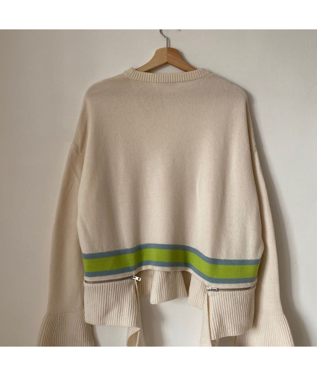 MRZ Белый шерстяной джемпер / свитер, фото 4