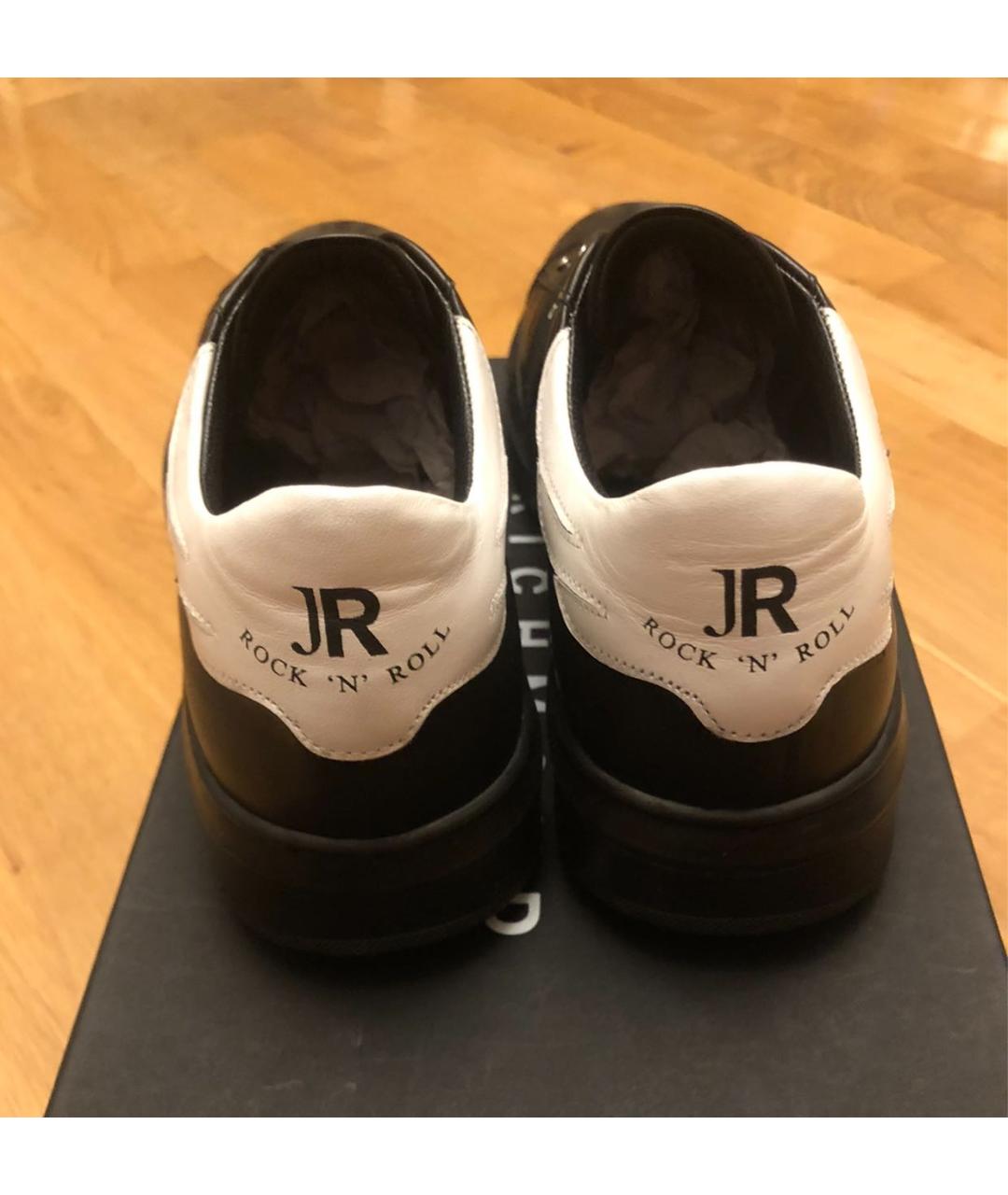 JOHN RICHMOND Черные кожаные ботинки, фото 4