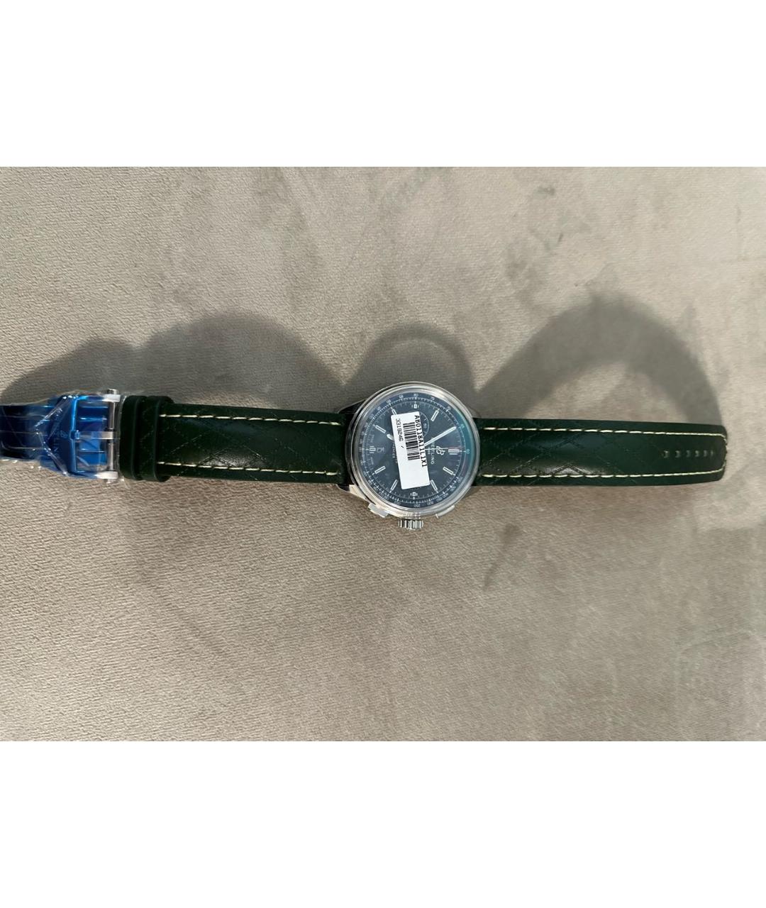 BREITLING Зеленые стальные часы, фото 5
