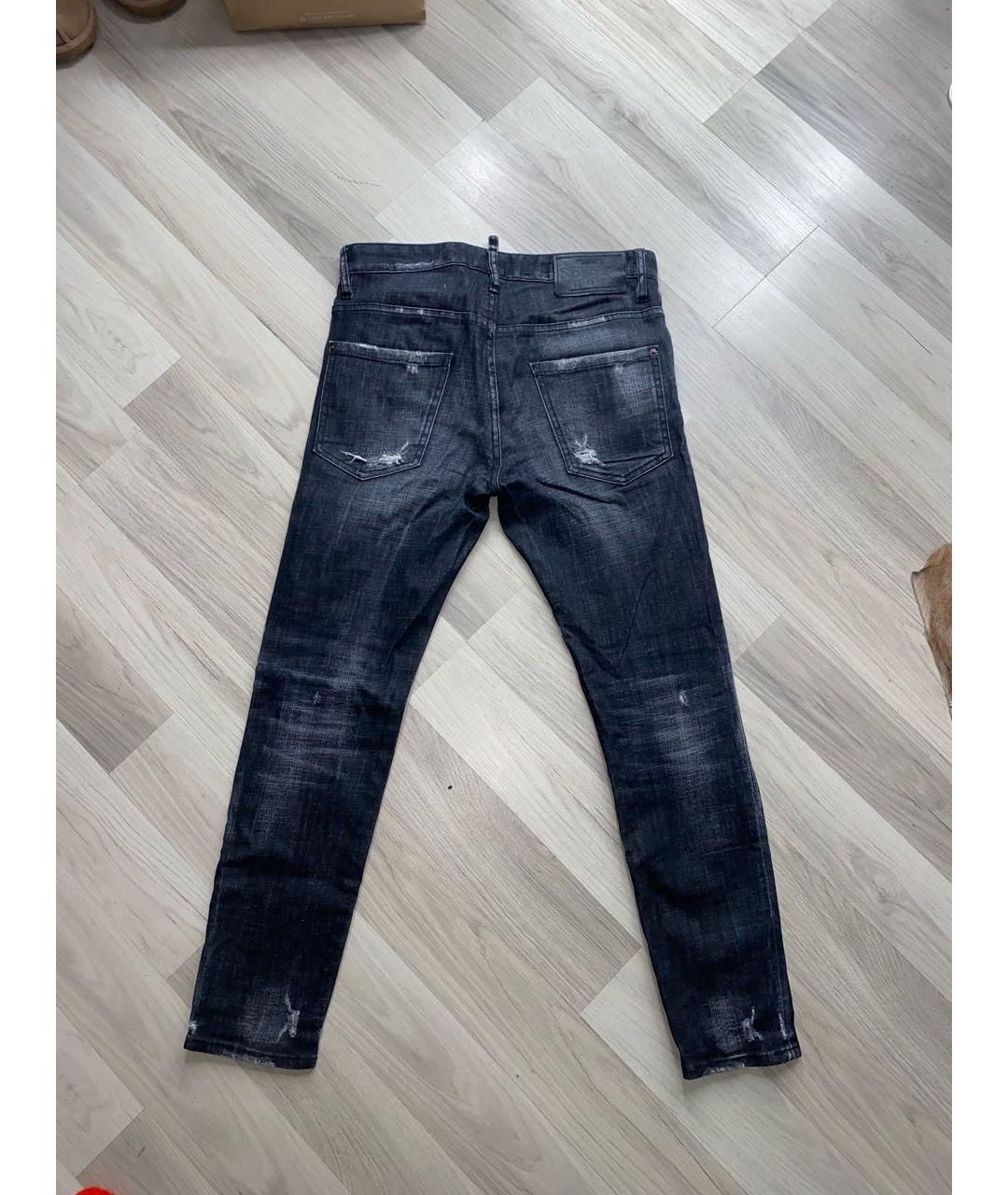 DSQUARED2 Хлопко-эластановые джинсы, фото 2