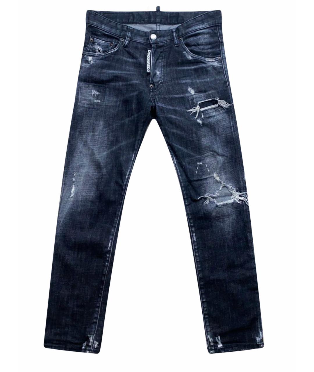 DSQUARED2 Хлопко-эластановые джинсы, фото 1