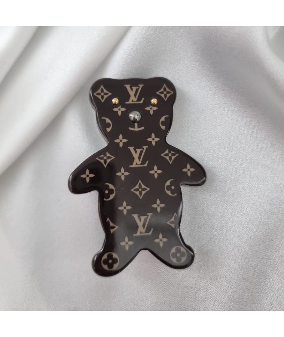 LOUIS VUITTON Коричневая булавка / брошь, фото 2