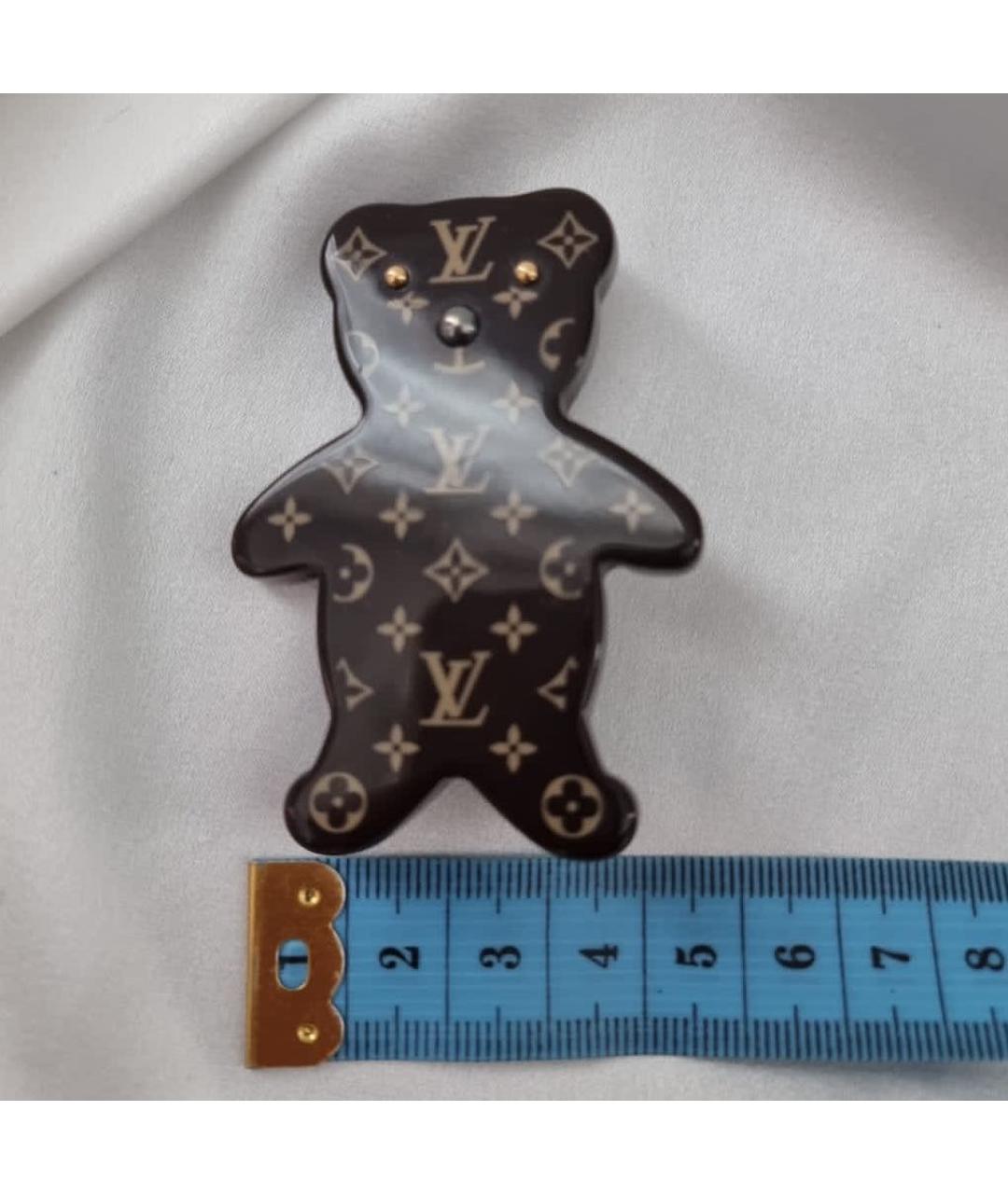 LOUIS VUITTON Коричневая булавка / брошь, фото 6