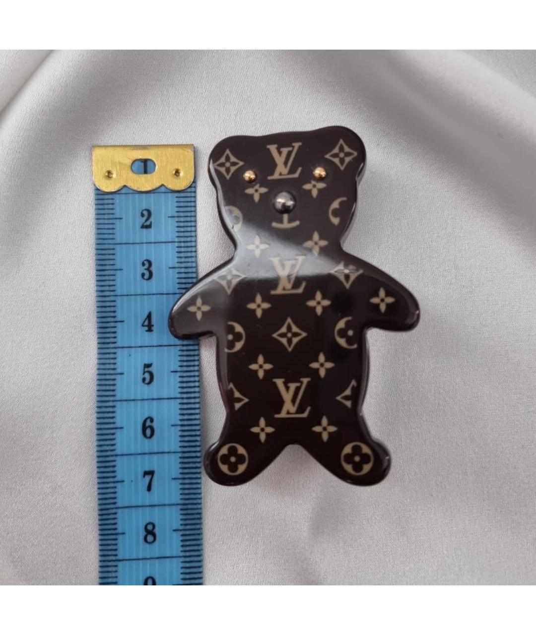 LOUIS VUITTON Коричневая булавка / брошь, фото 5