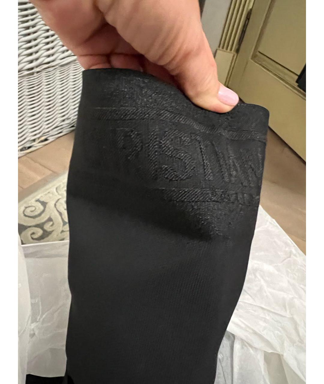 CHRISTIAN DIOR Черные сапоги, фото 6